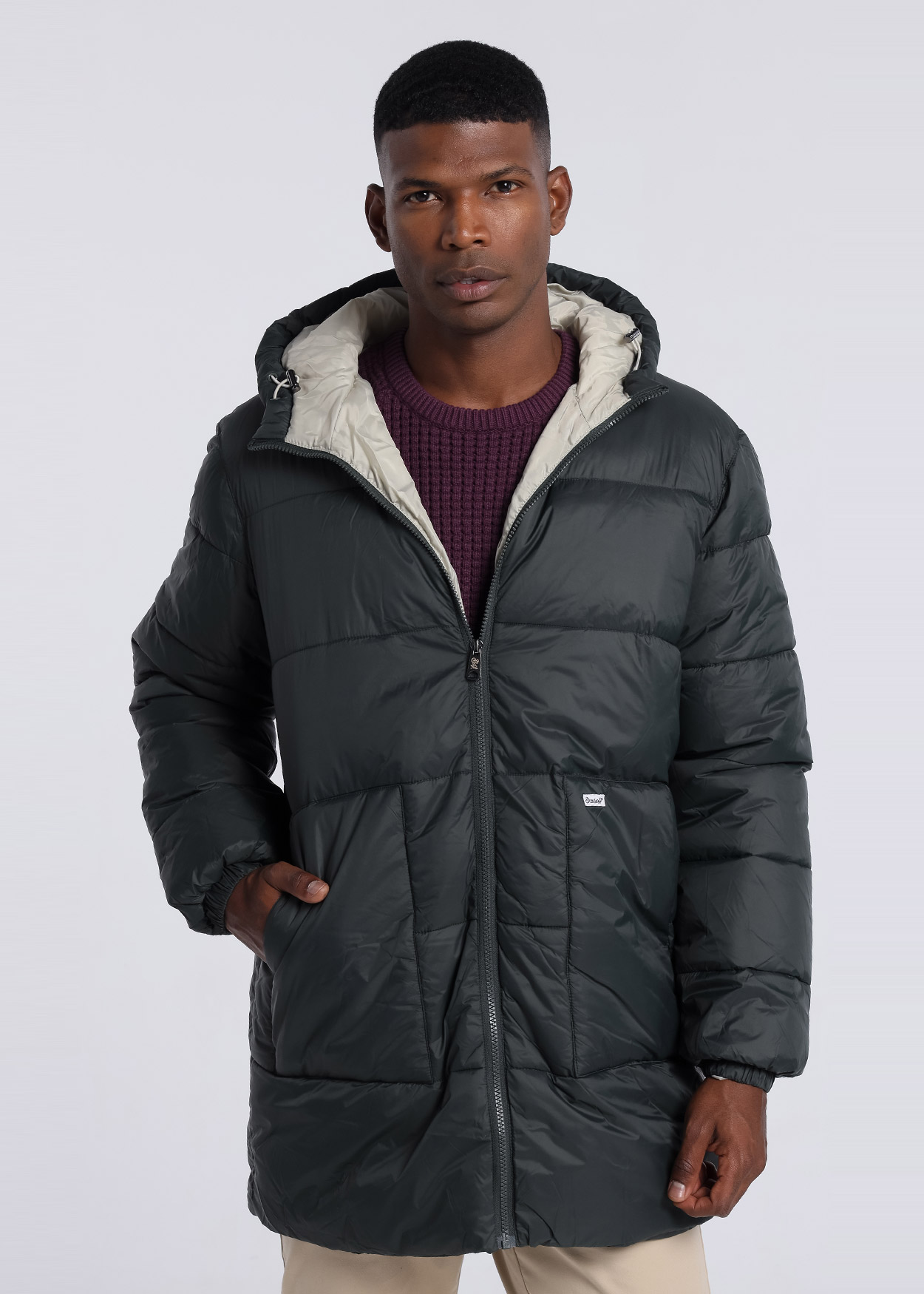 Blusão Acolchoado Verde