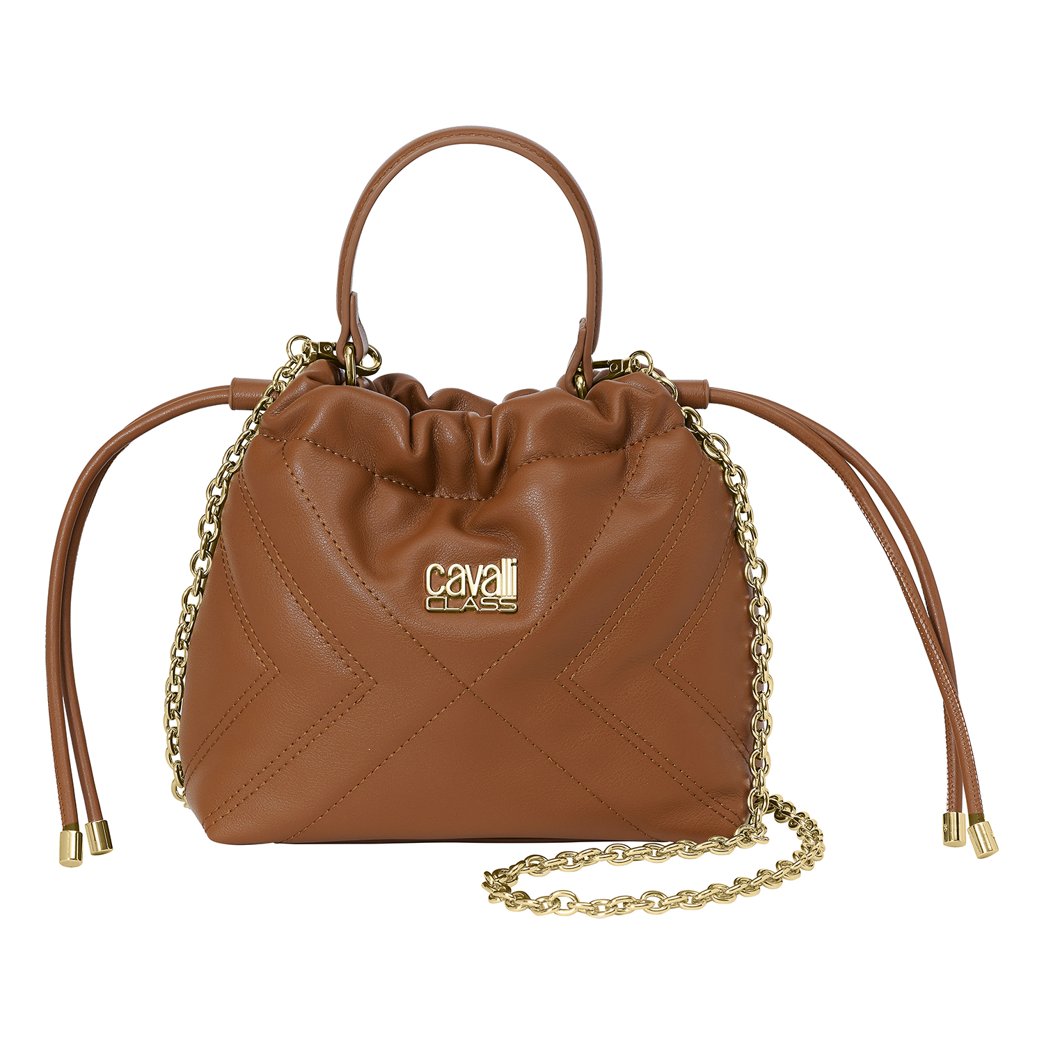 Mala Tiracolo Acolchoada Senhora Castanho