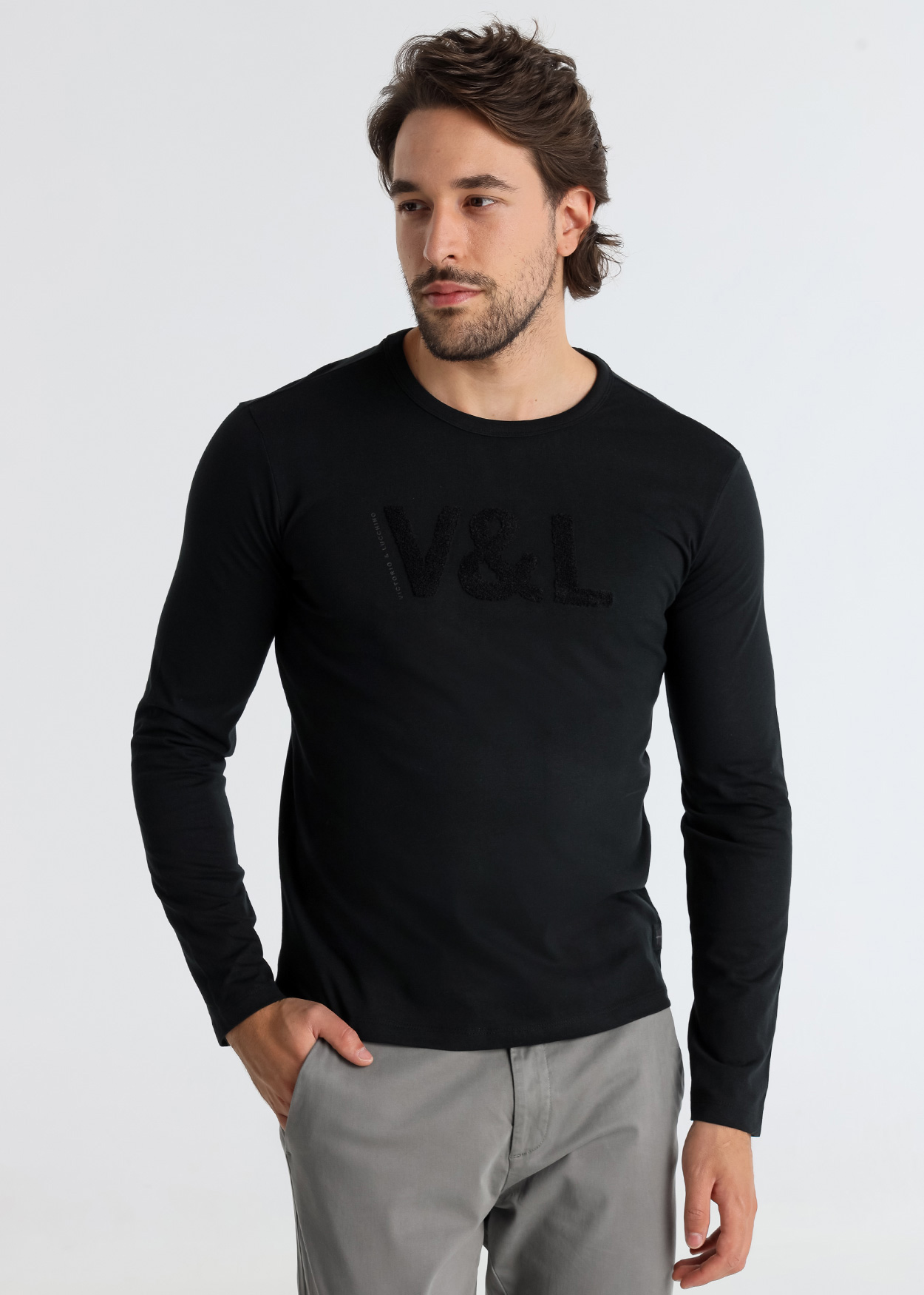 Camisola Homem Preto