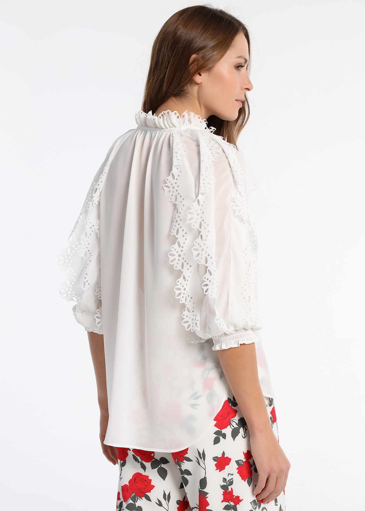 Blusa Fluida Senhora Branco