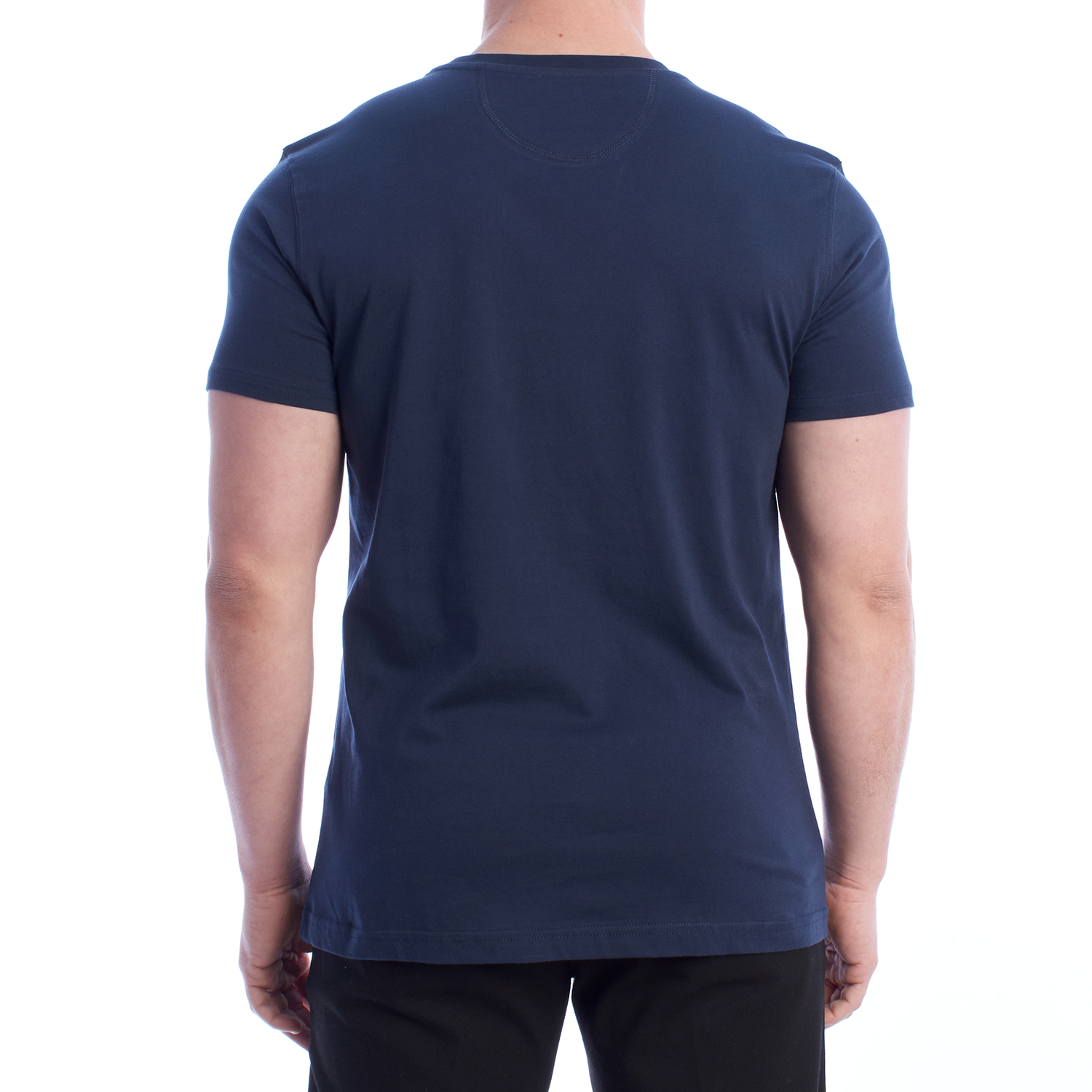 T-Shirt Homem Regular Fit Azul Escuro