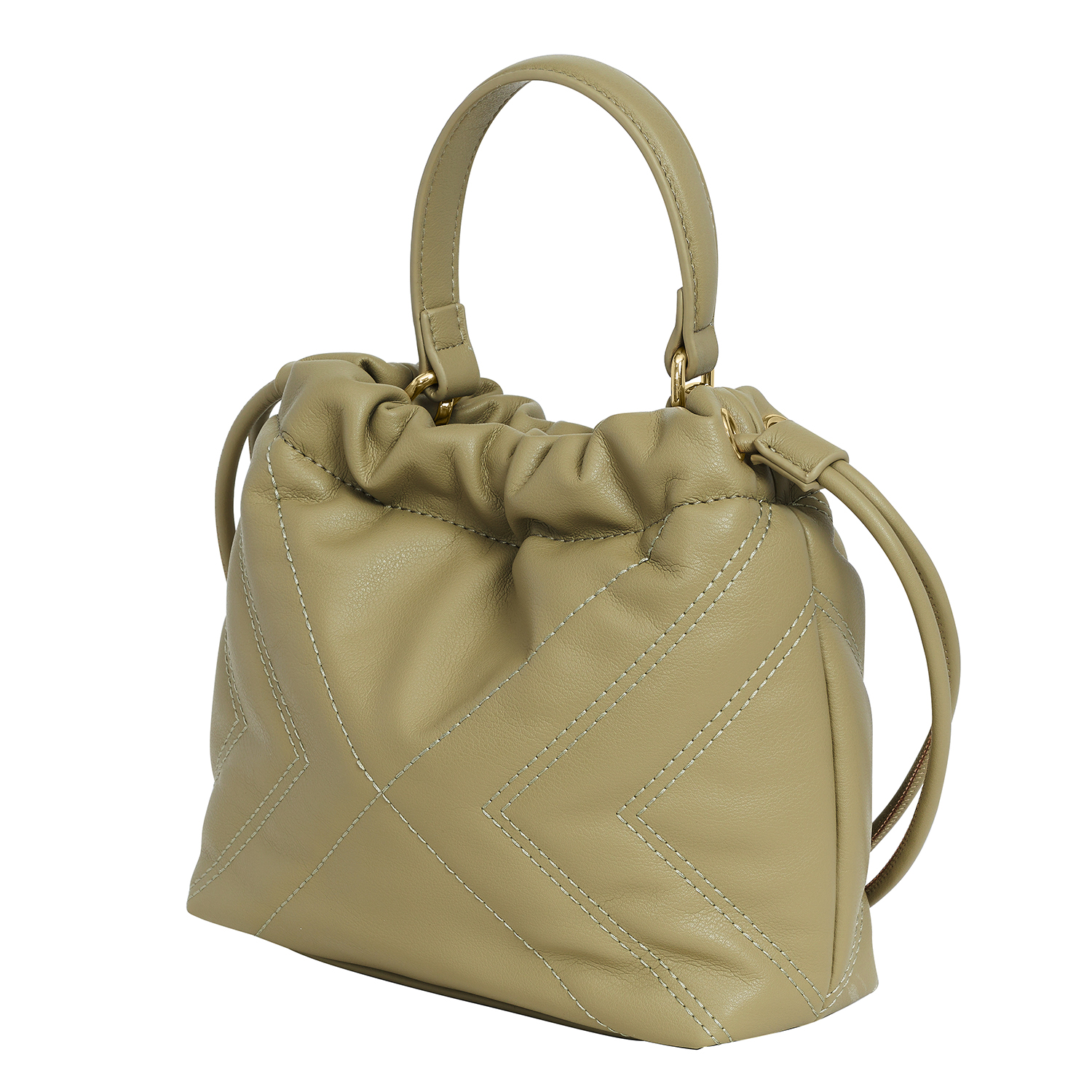 Mala Tiracolo Acolchoada Senhora Verde