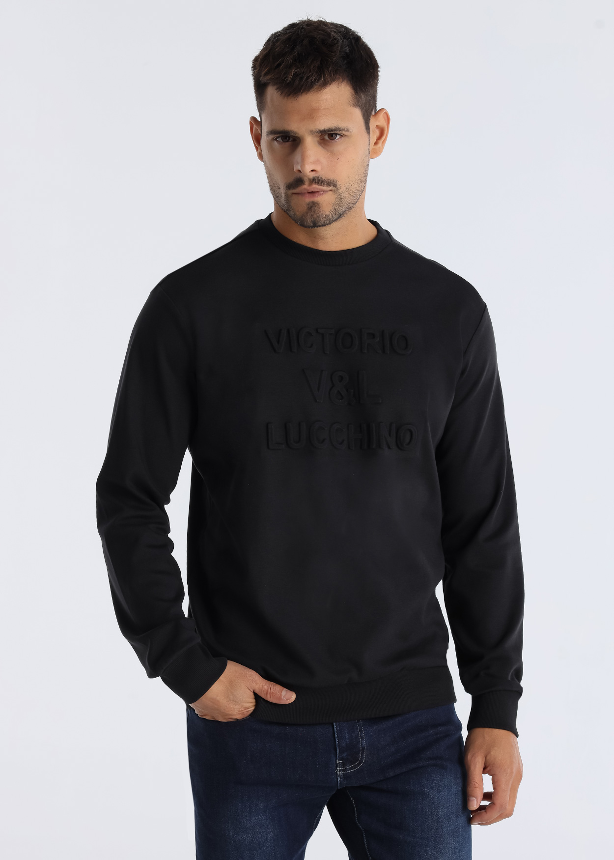 Sweatshirt Homem Preto