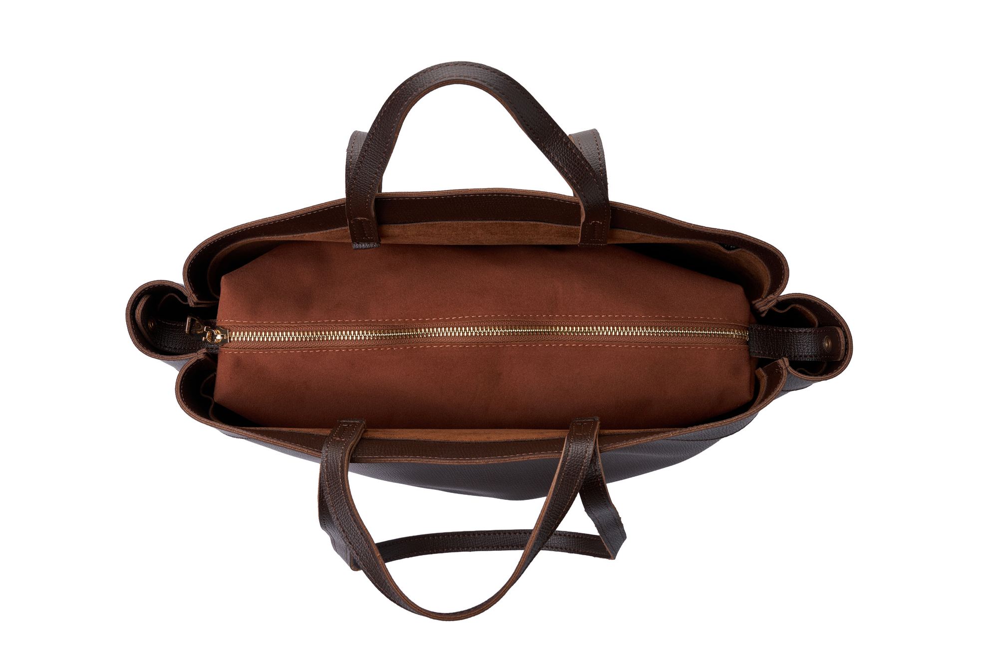 Mala de Ombro Castanho