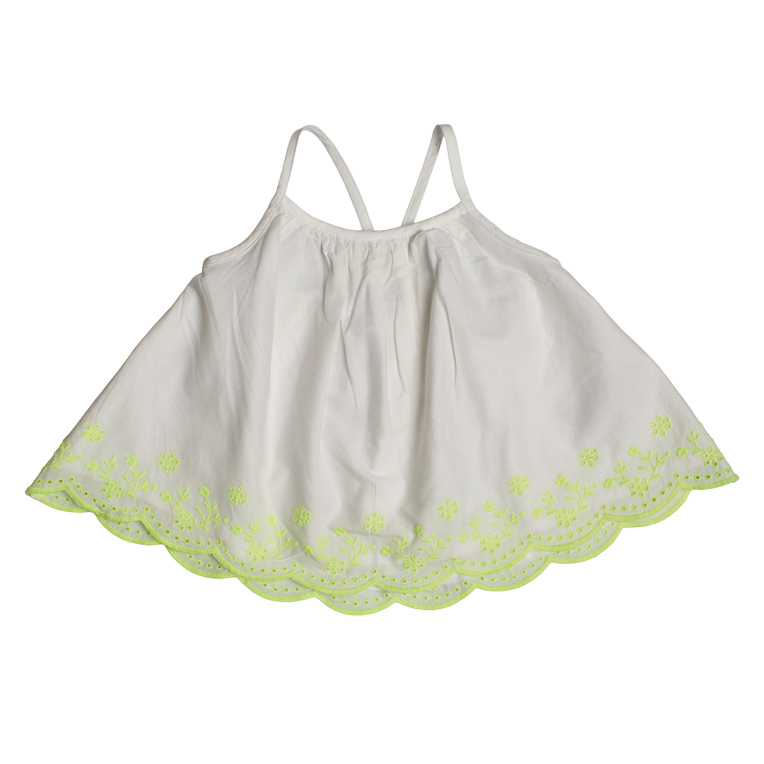 Top de Alças Menina Branco