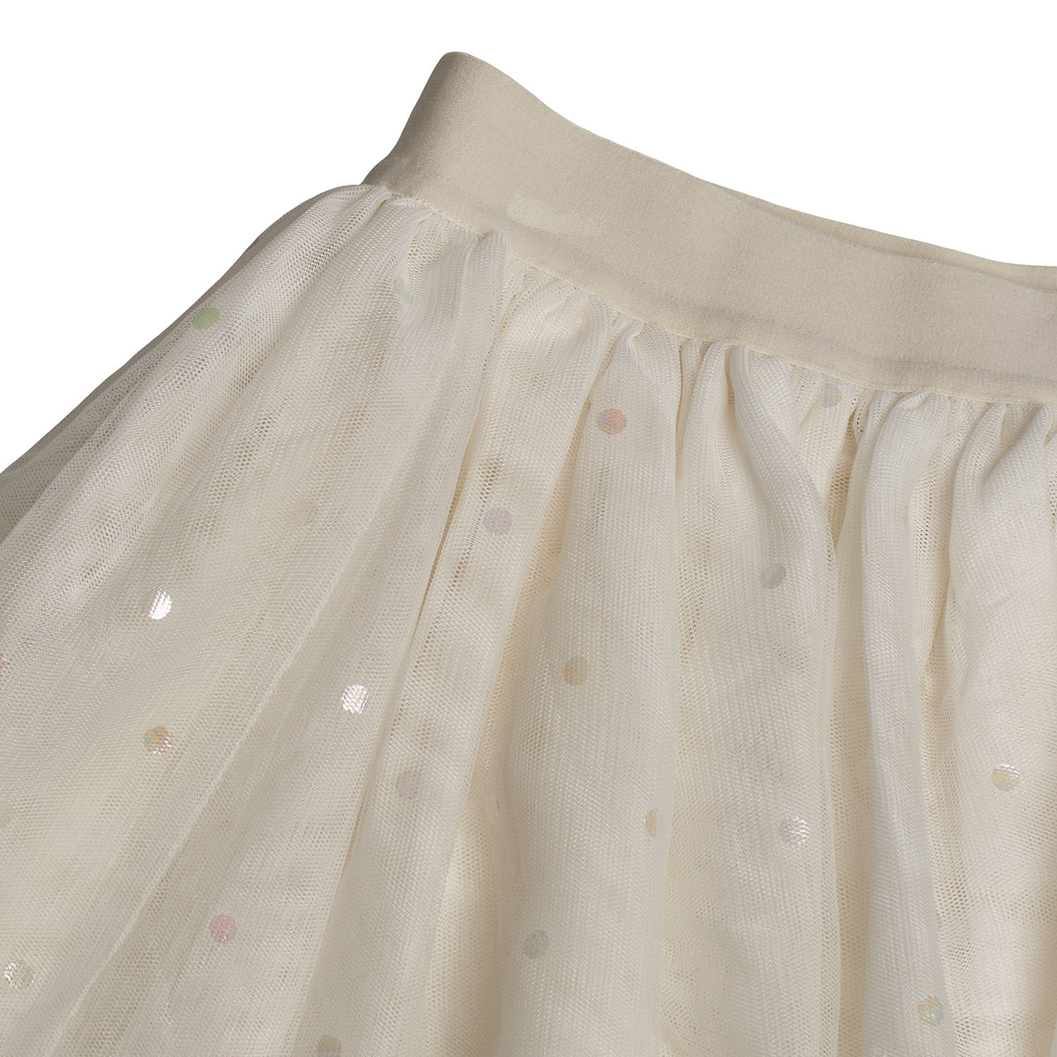 Saia de Tule Menina Branco