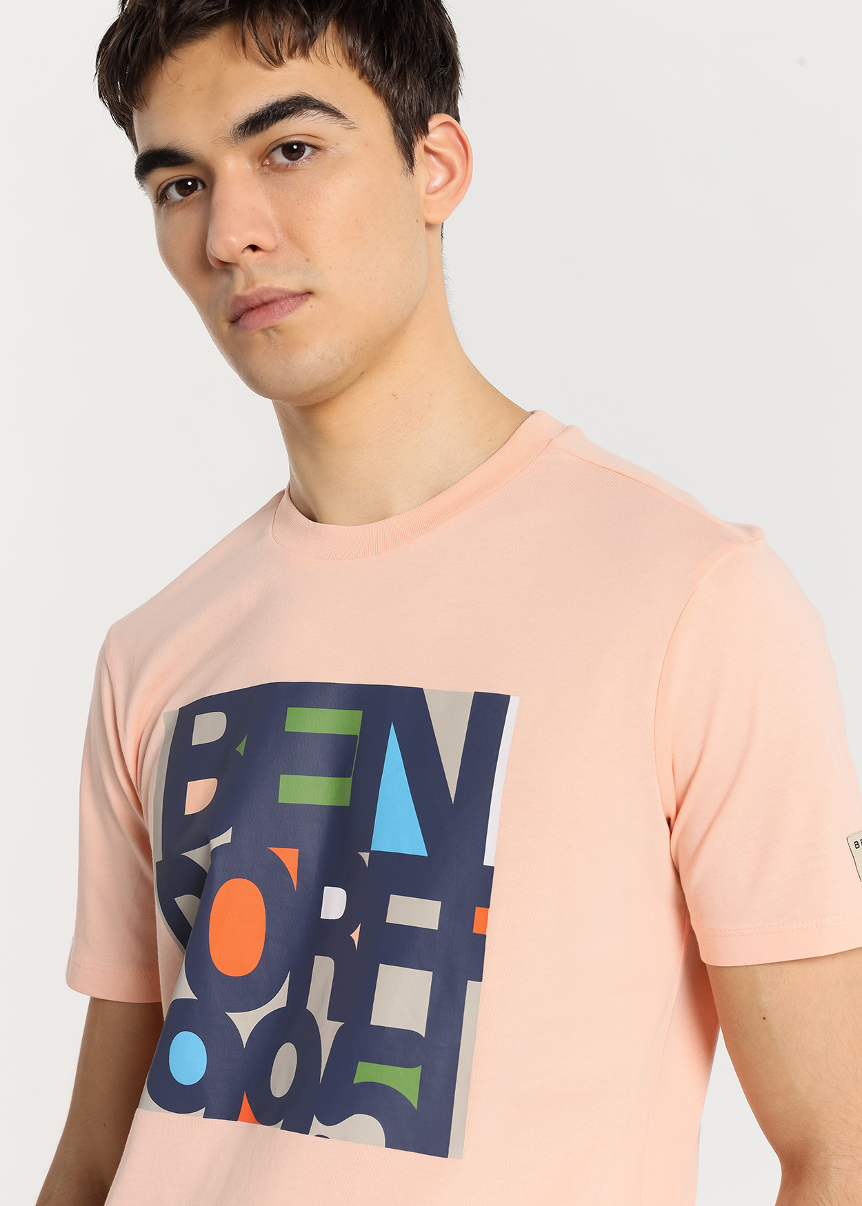 T-Shirt multicolorida Rosa