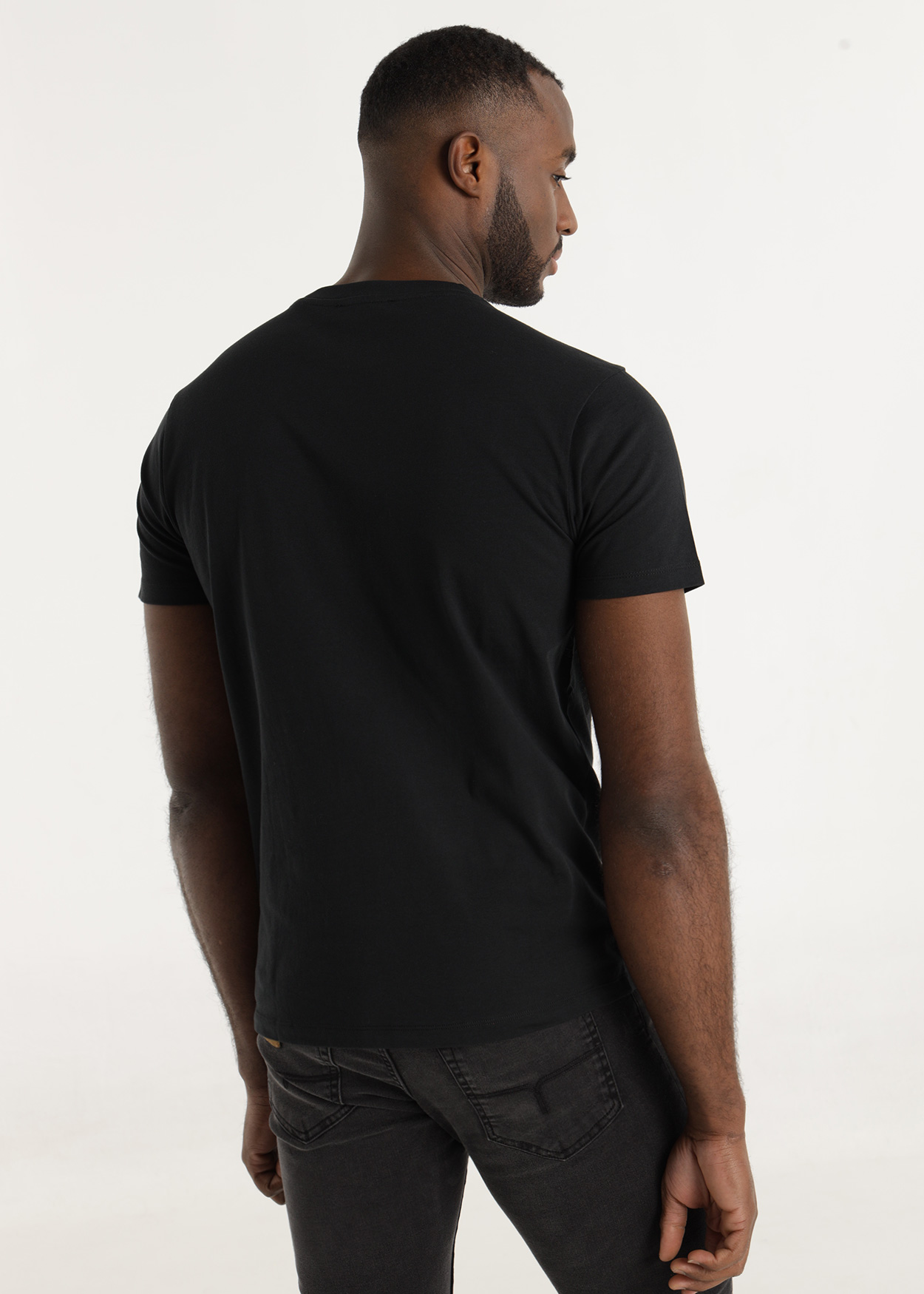 T-Shirt básica logo Lois Homem Cinzento