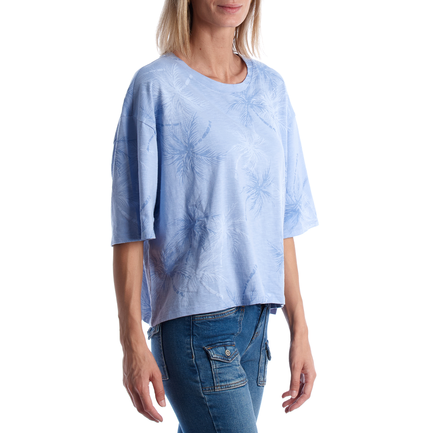 T-Shirt Oversized Azul