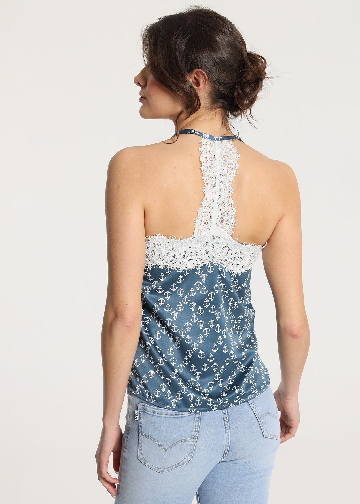 Top Senhora Multicolorido