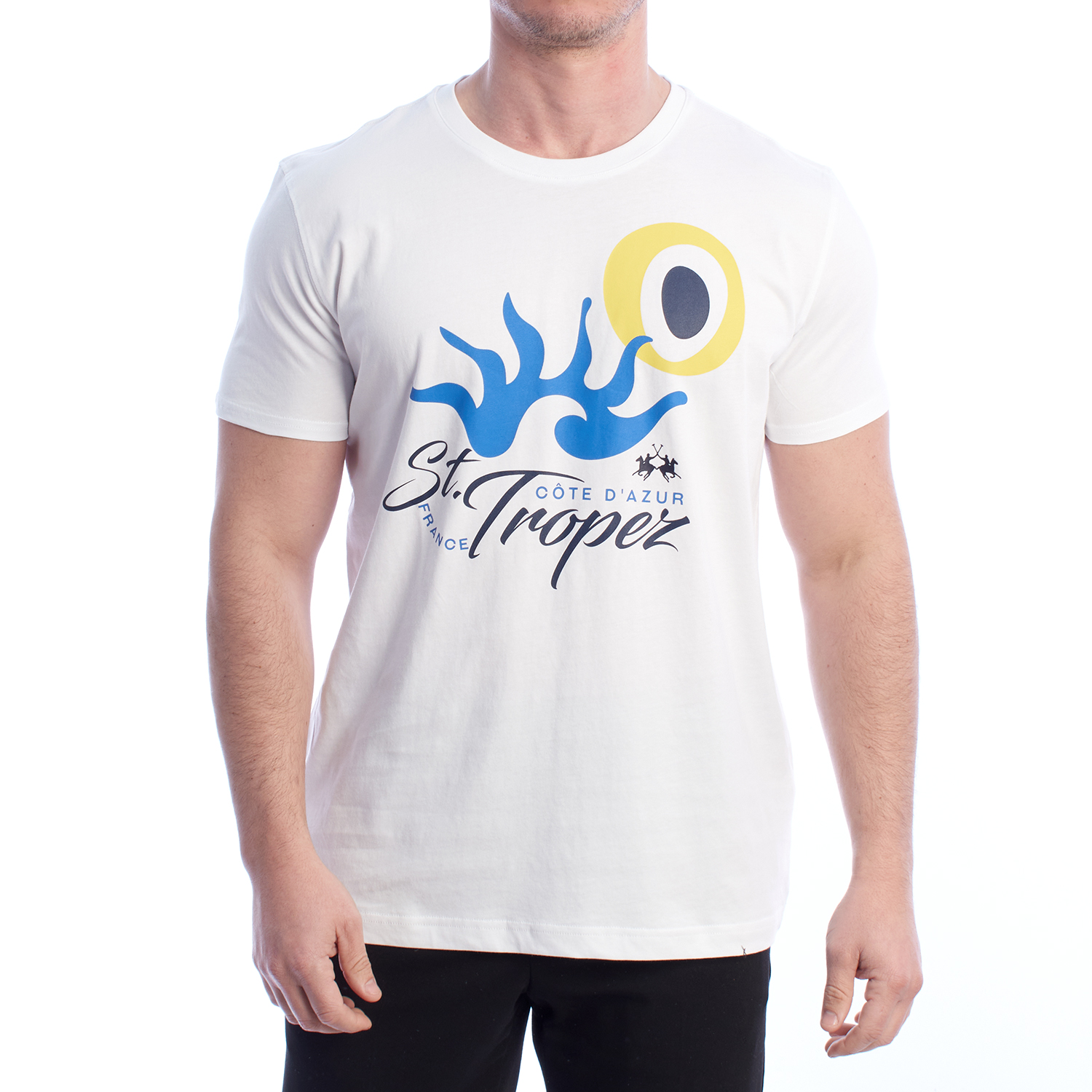 T-Shirt Homem Regular Fit Branco