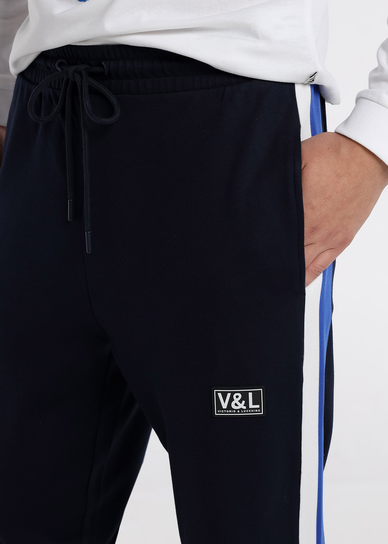 Calças Jogger Sport Homem Azul