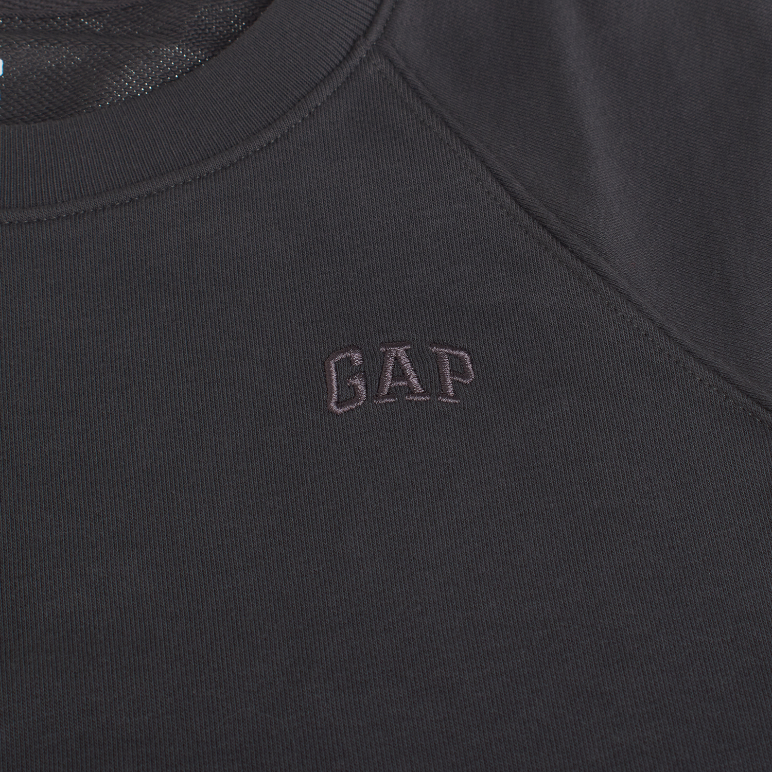 T-Shirt Cropped Menina Cinzento