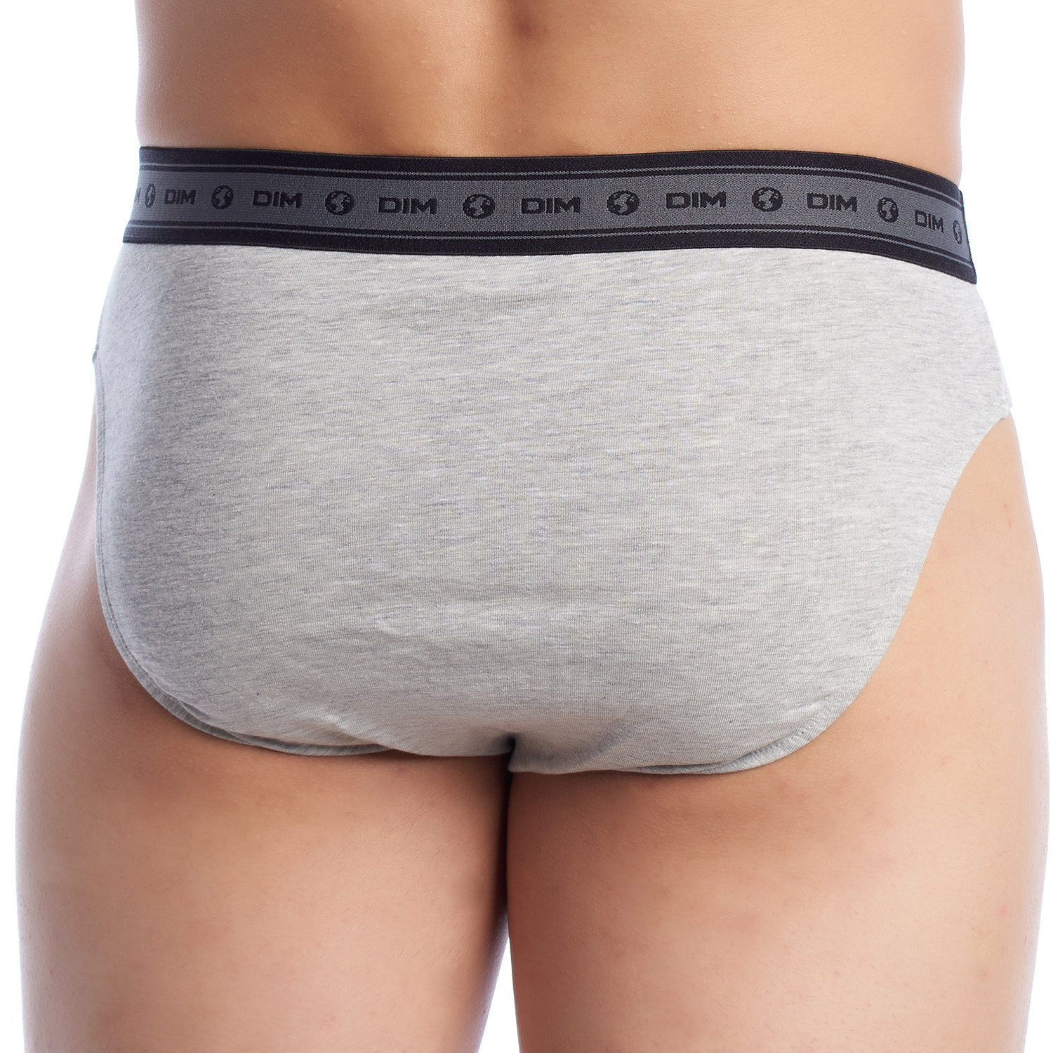 Pack 2 Slips Homem Cinzento e Preto