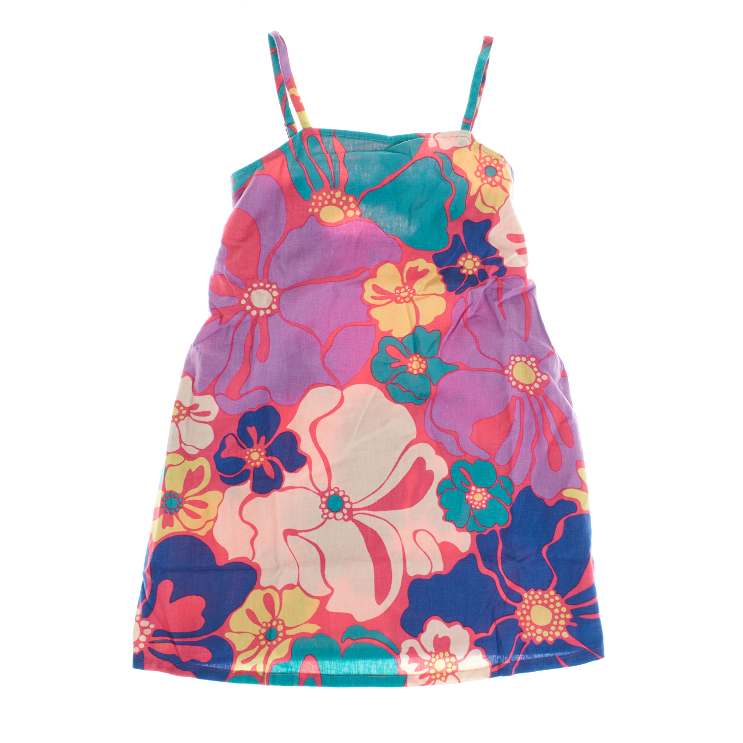 Vestido de Linho Menina MultiCor