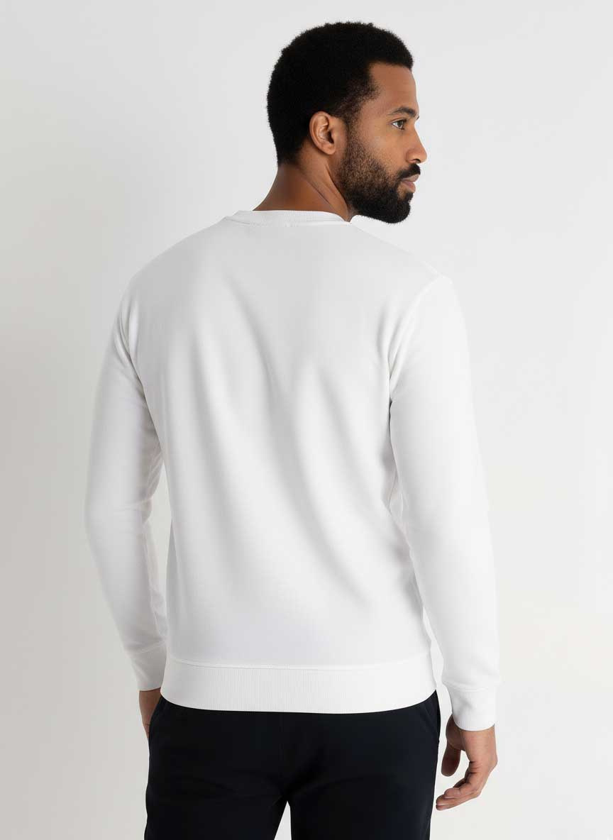 Sweatshirt Homem Branco