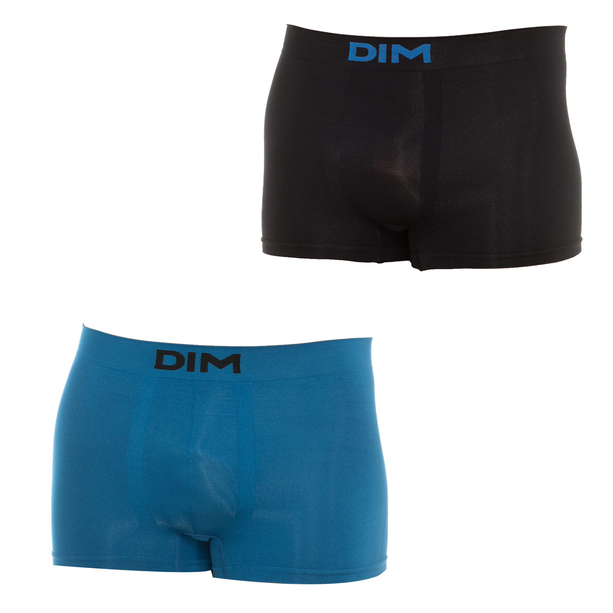 Pack 2 Boxers Homem Seamless Preto e Azul
