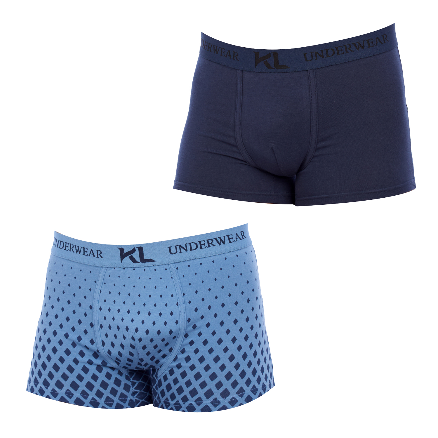 Pack 2 Boxers Azul Escuro