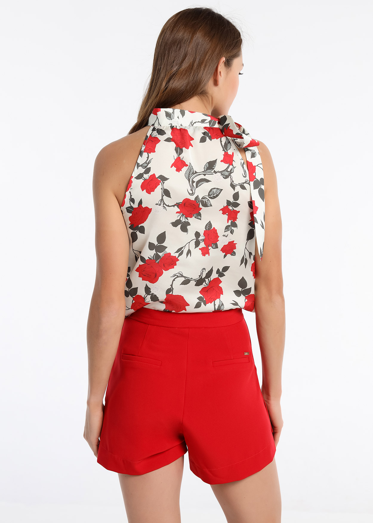 Calções Senhora Vermelho