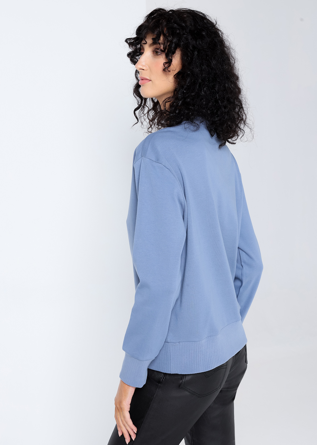 Sweatshirt Senhora Azul