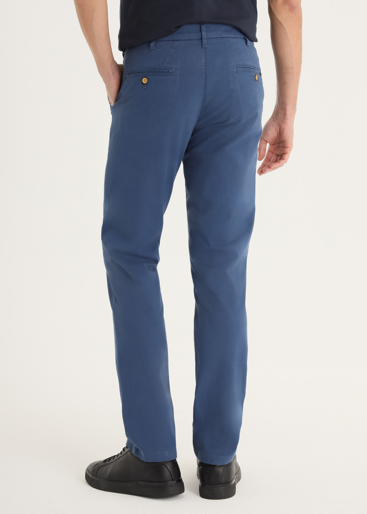Calça Chino Regular Fit Azul