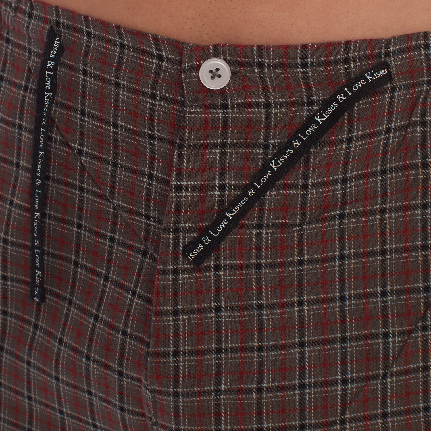 Pijama de Manga Comprida Vermelho