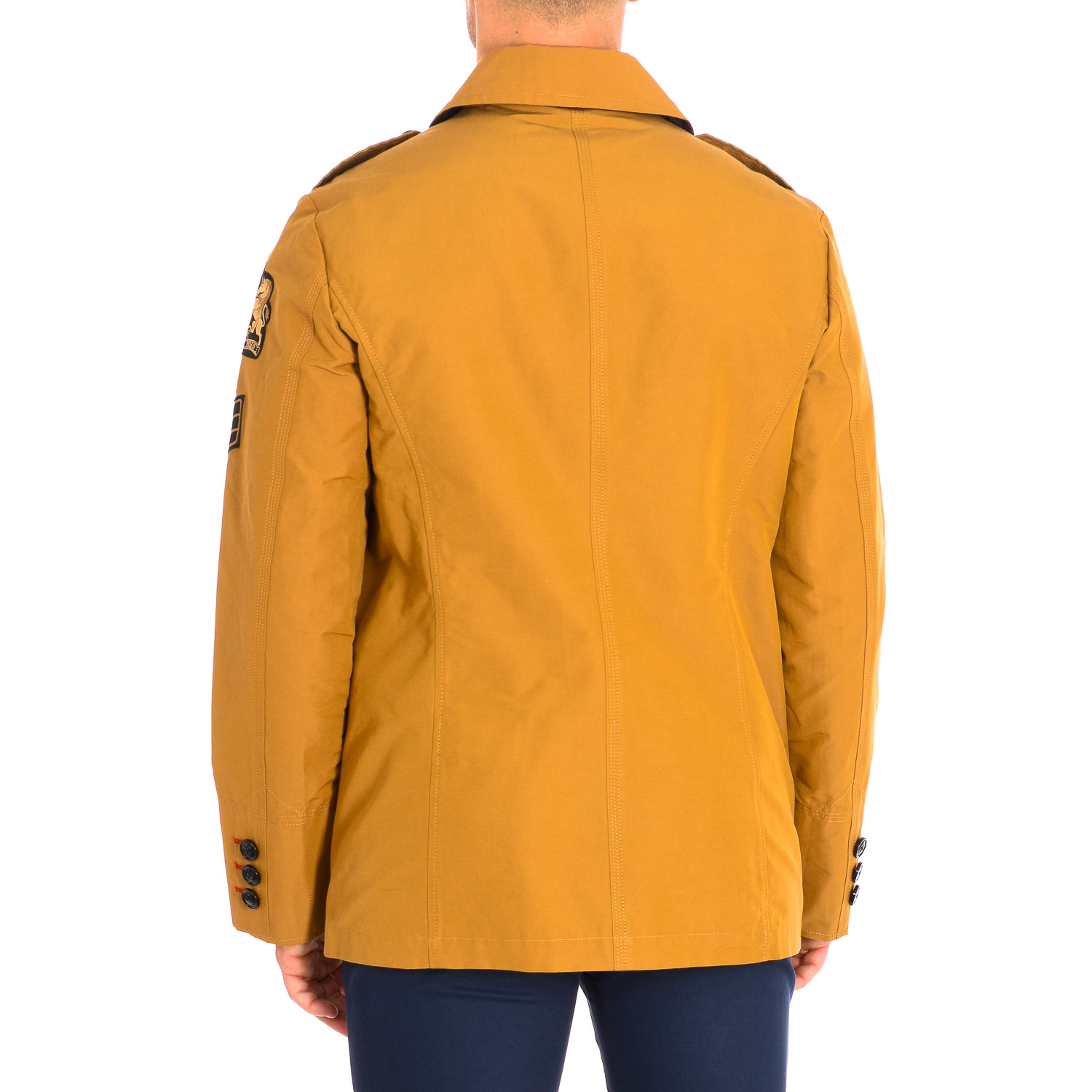 Casaco Peacoat Homem Castanho