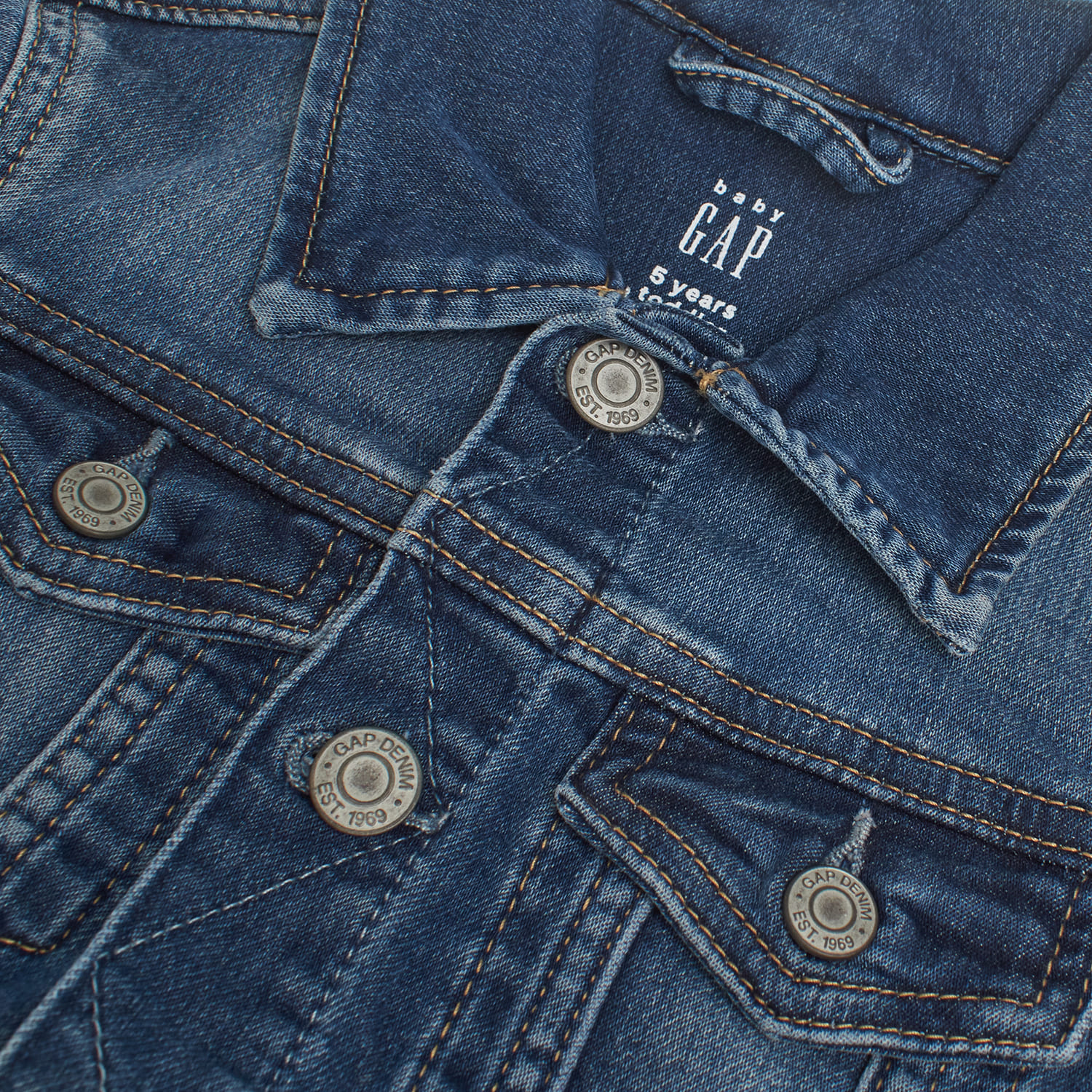 Casaco de Ganga Menino Azul