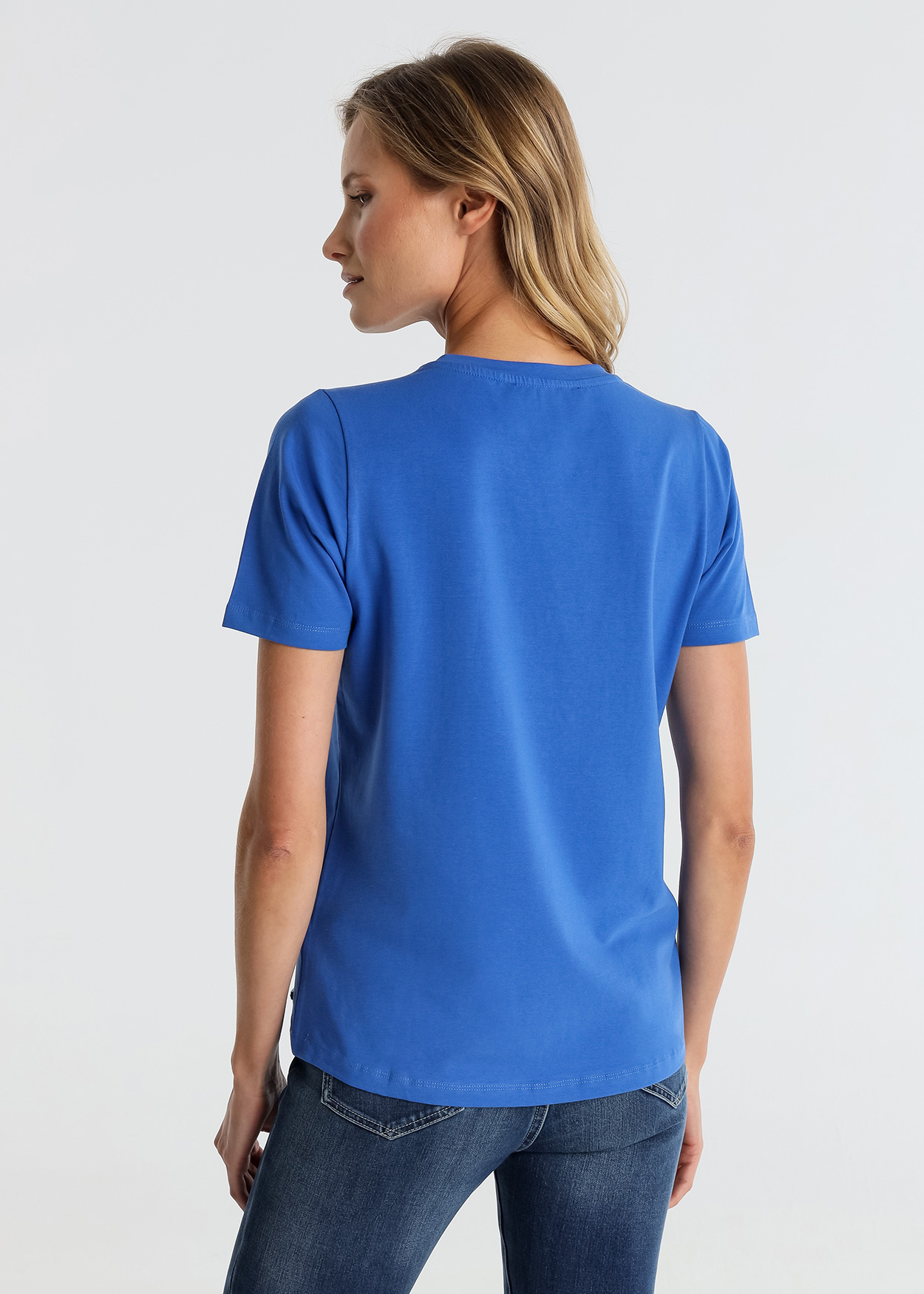 T-Shirt Senhora Azul