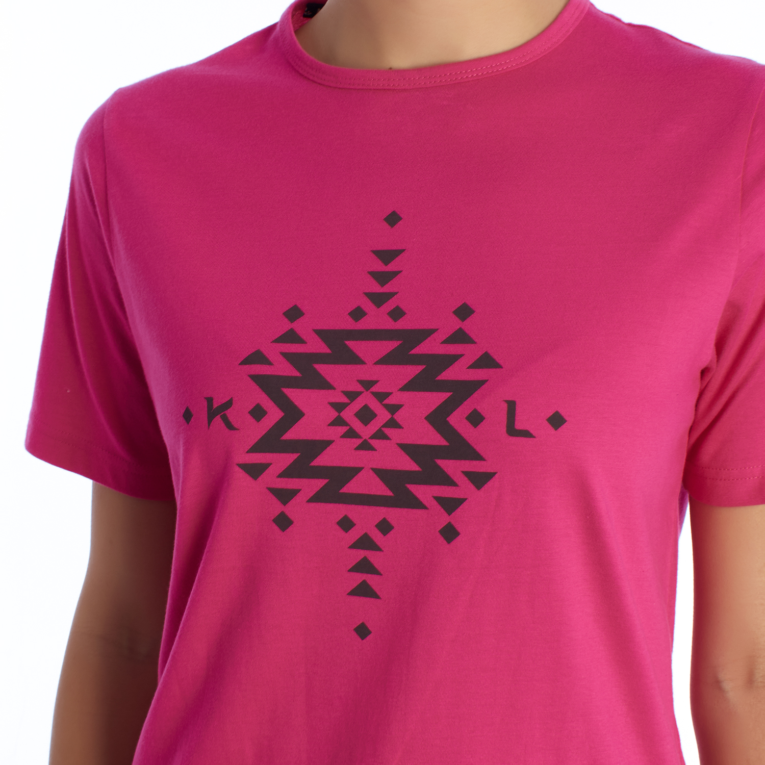 Pijama de Manga Curta Fuchsia