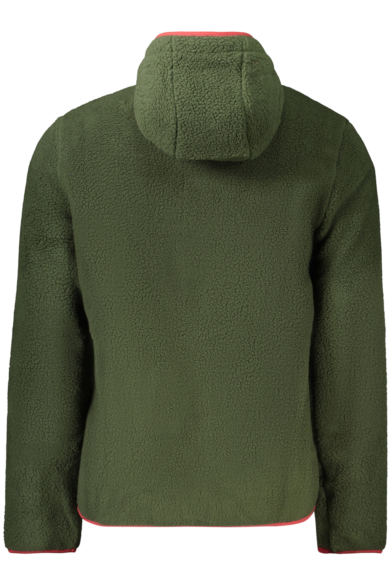 Sweatshirt com fecho Verde