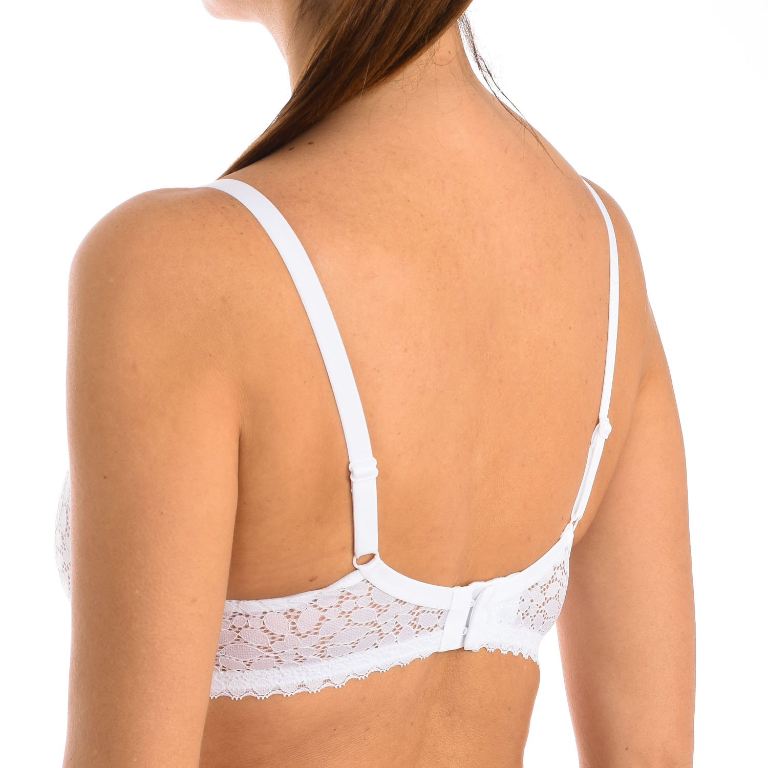 Soutien Senhora com Aros e sem Espuma Branco