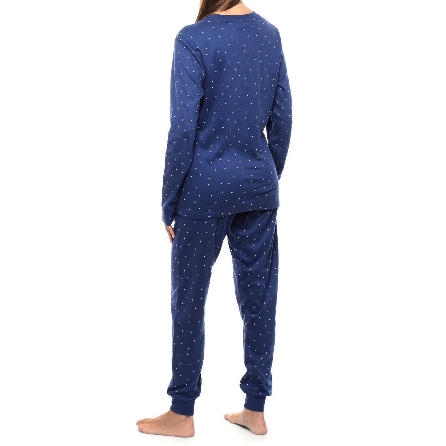 Pijama de Manga Comprida Azul