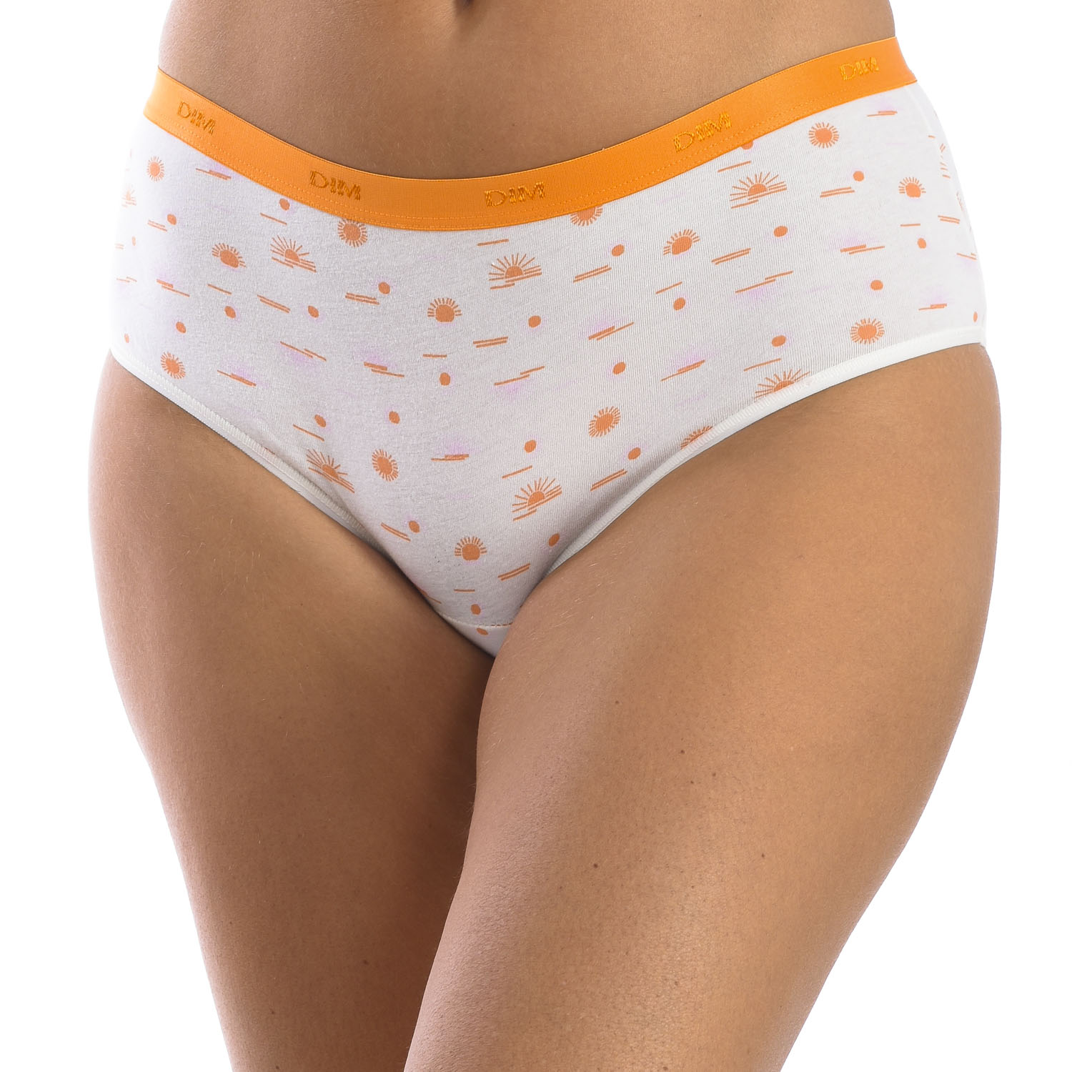 Pack 5 Cuecas Senhora Cotton Stretch Comfort MultiCor