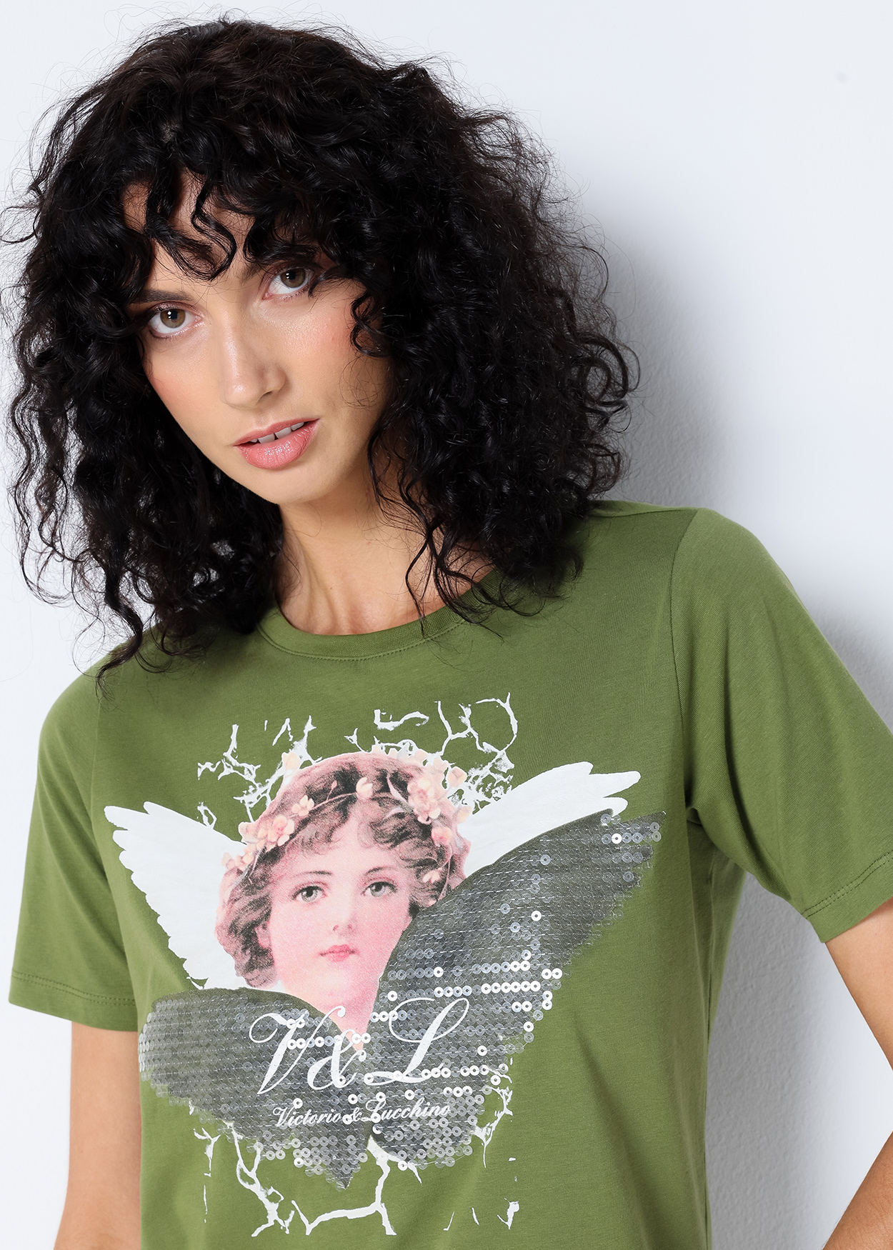 T-Shirt Senhora Verde