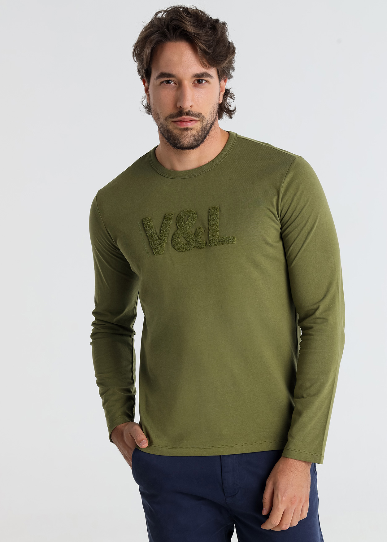 Camisola Homem Verde