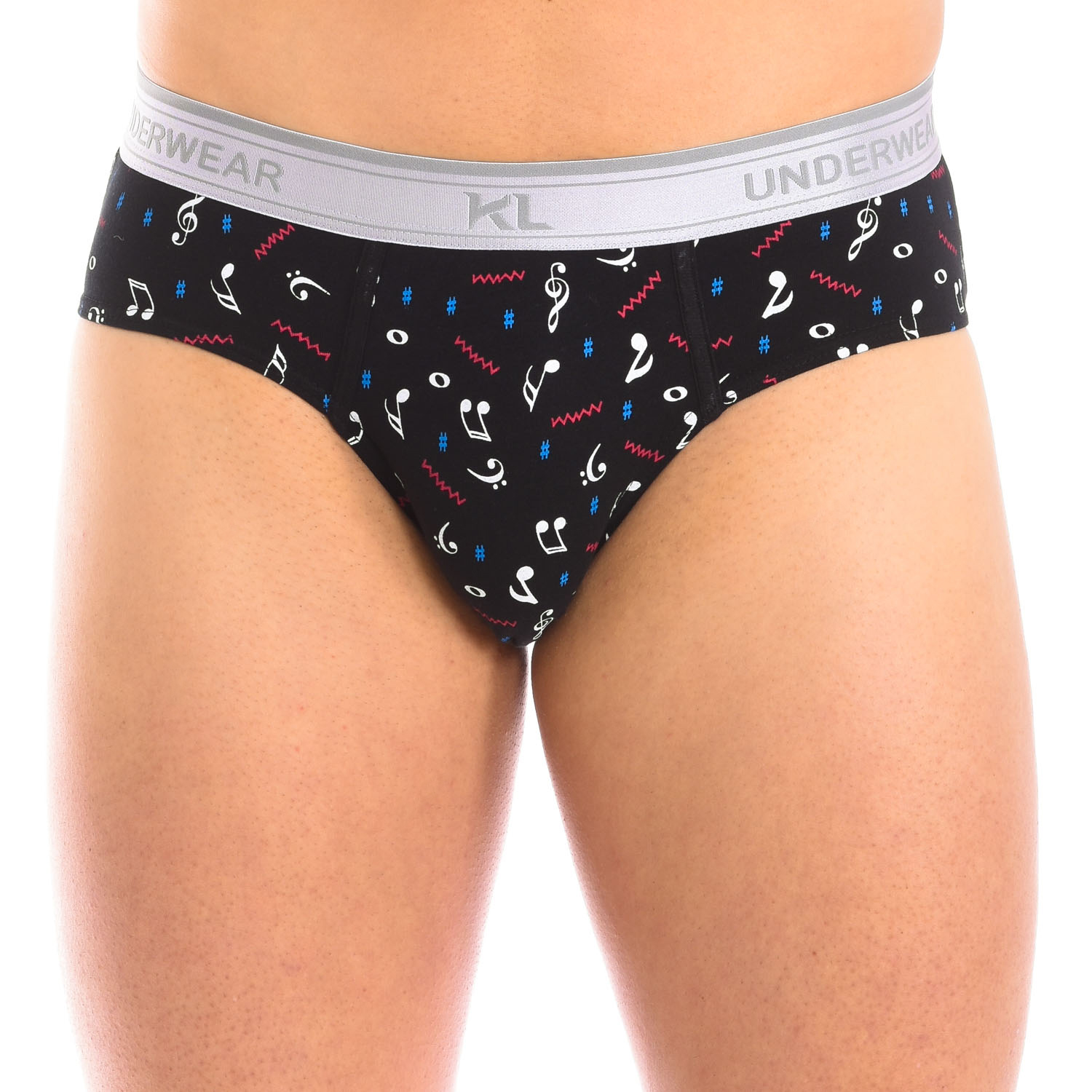 Pack 2 Slips Preto-Cinzento