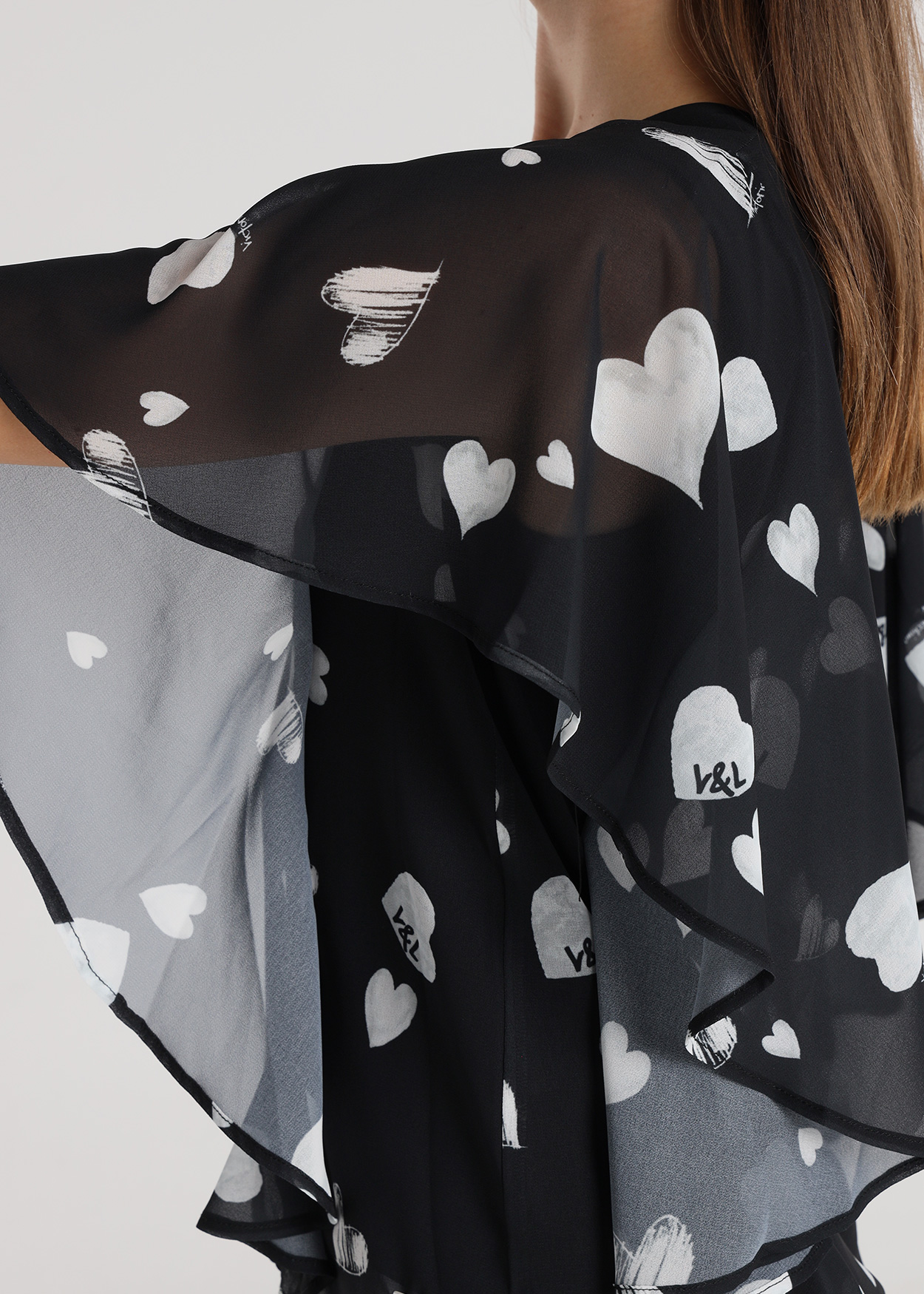 Blusa Fluída Senhora Preto