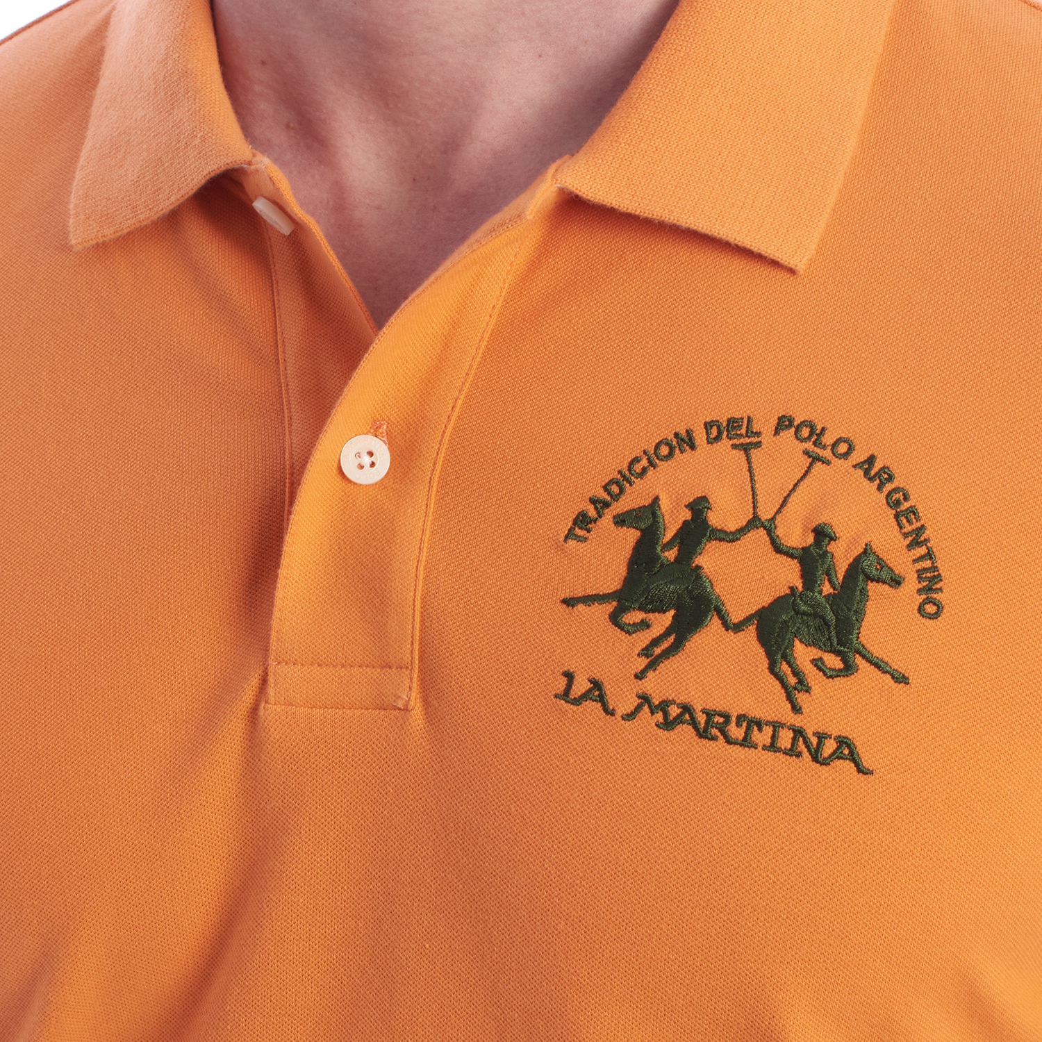 Pólo Homem Regular Fit Laranja