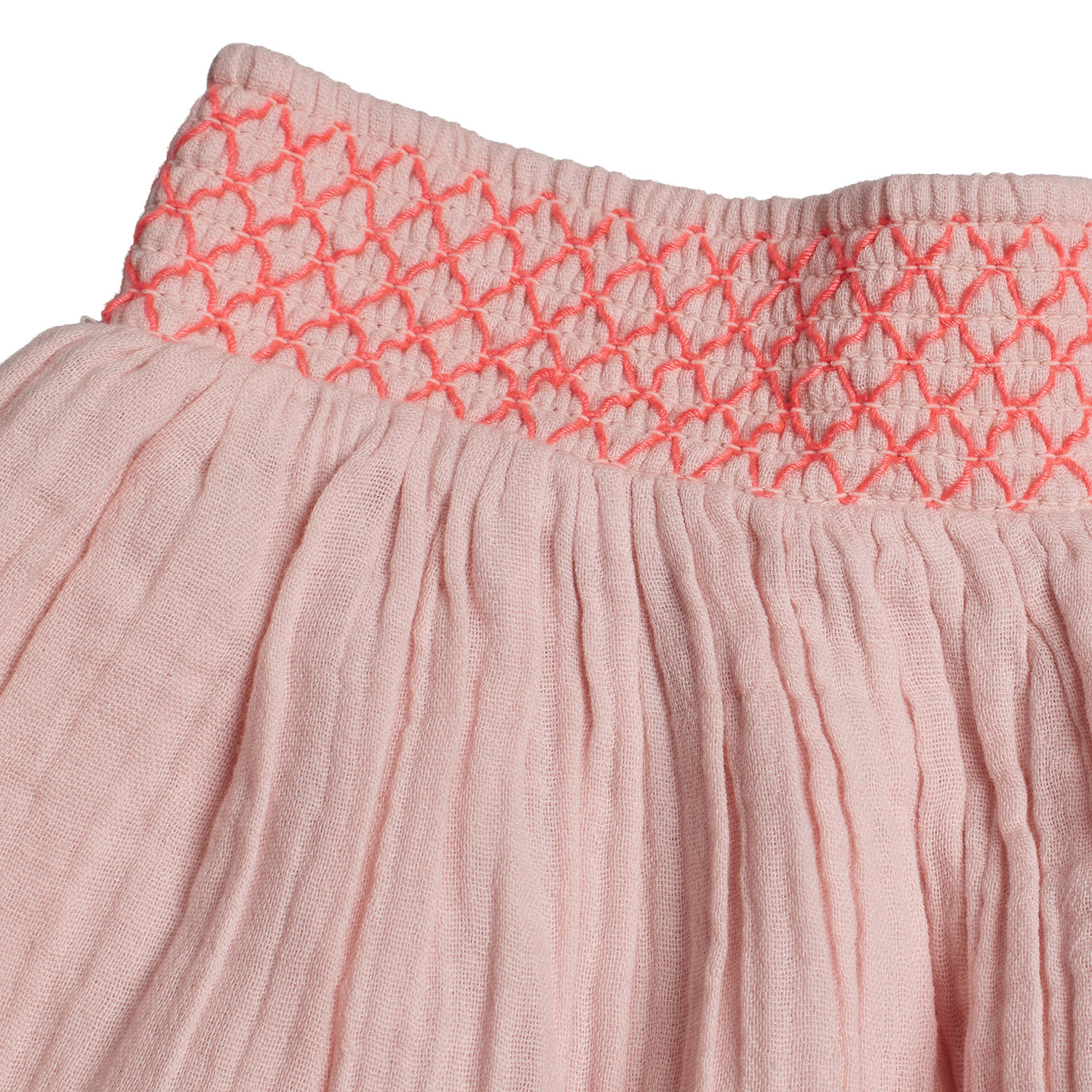 Conjunto Top + Saia Menina Rosa