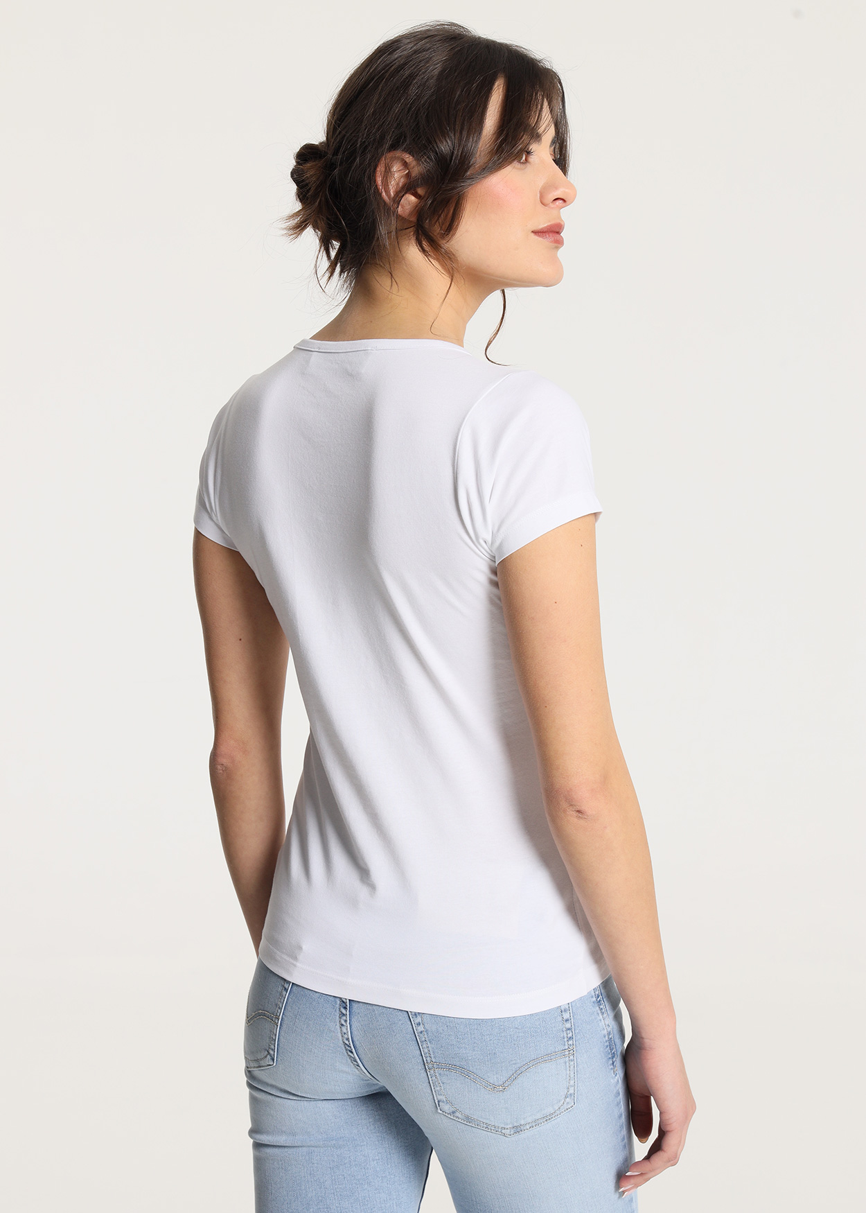 T-Shirt Senhora Branco
