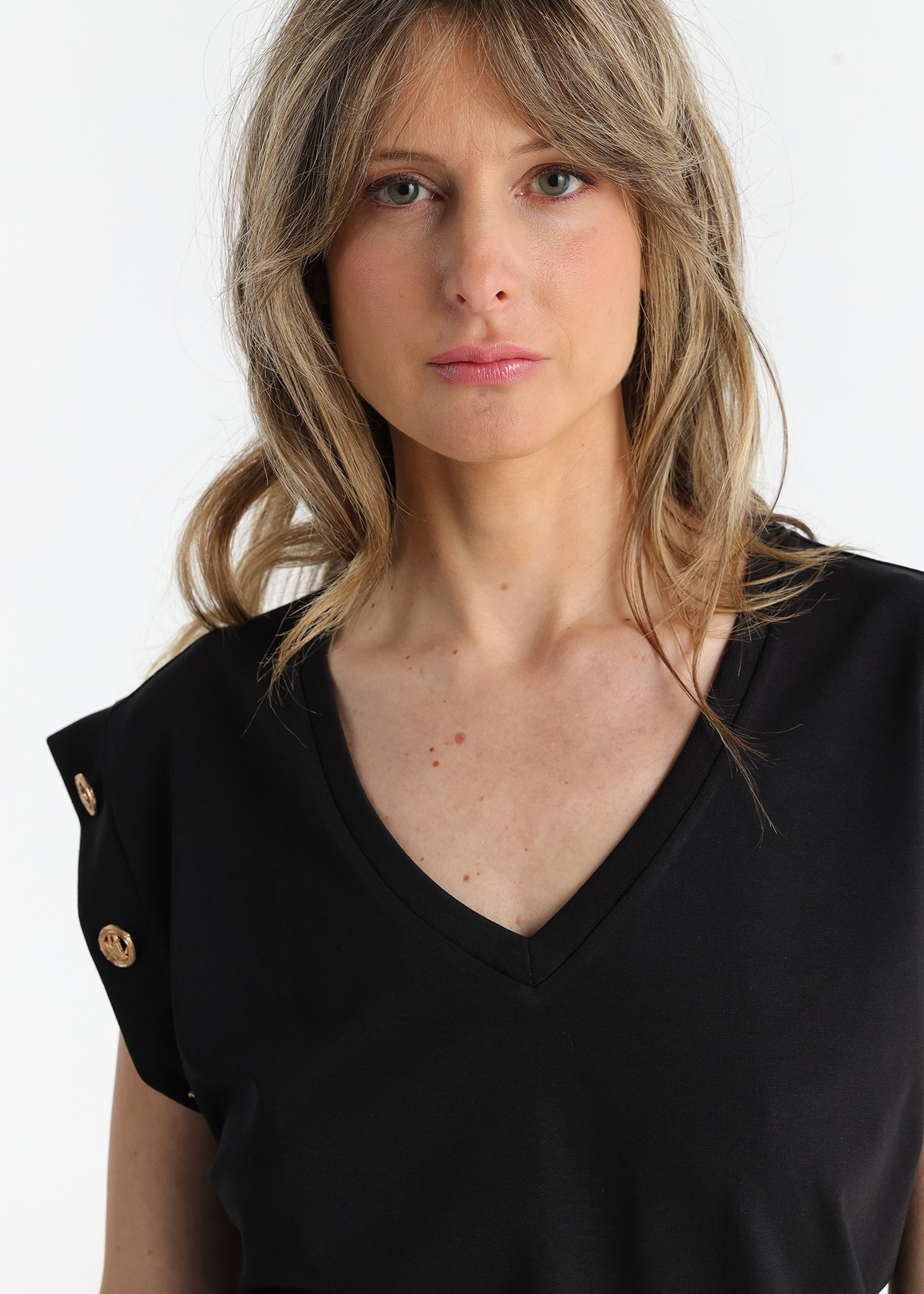 T-Shirt Senhora Preto