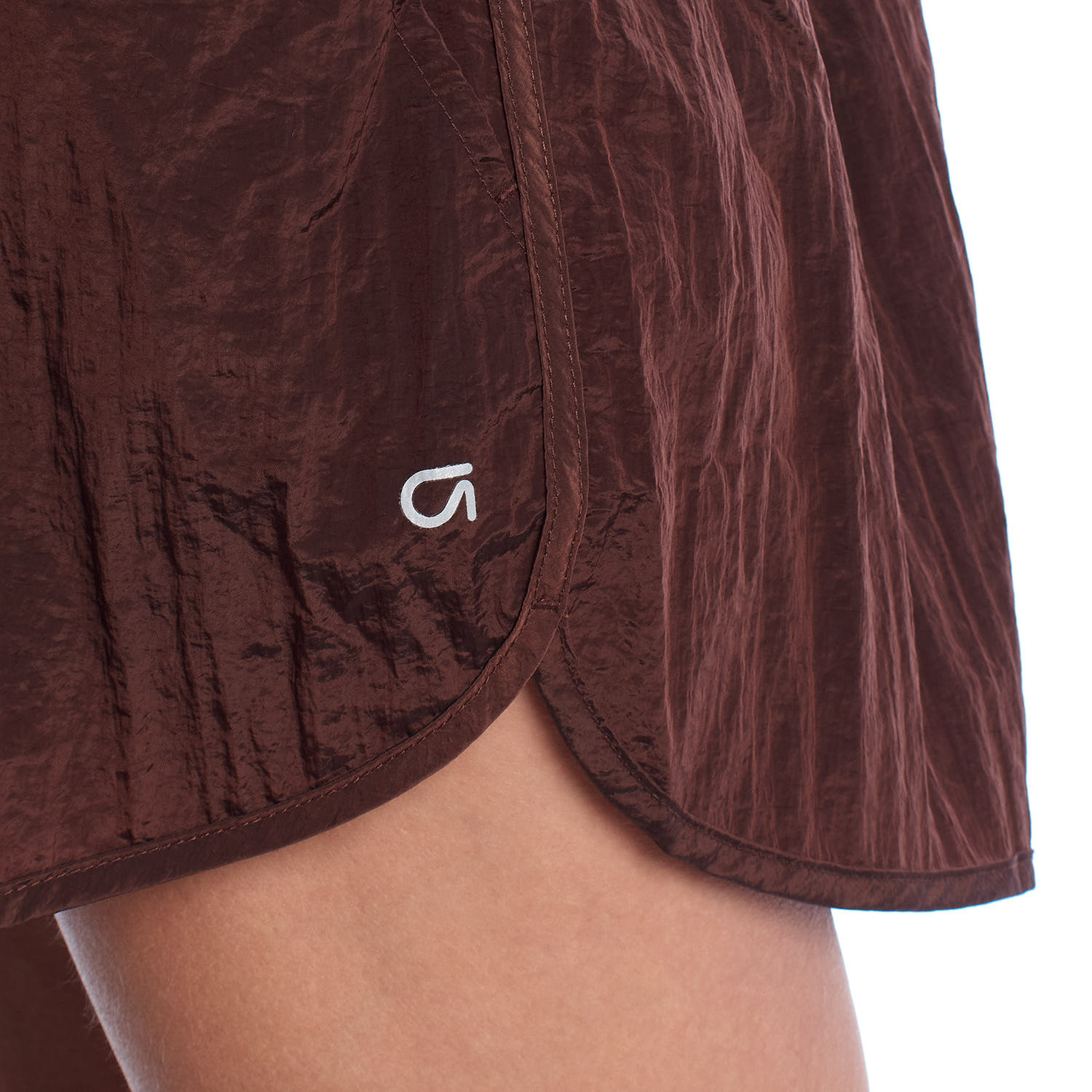 Calções de Corrida Castanho