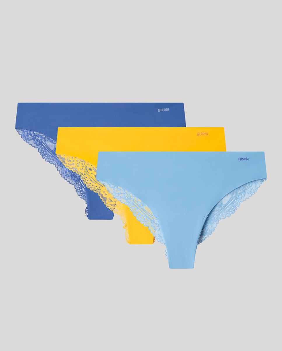 Pack 3 Cuecas brasileiras MultiCor