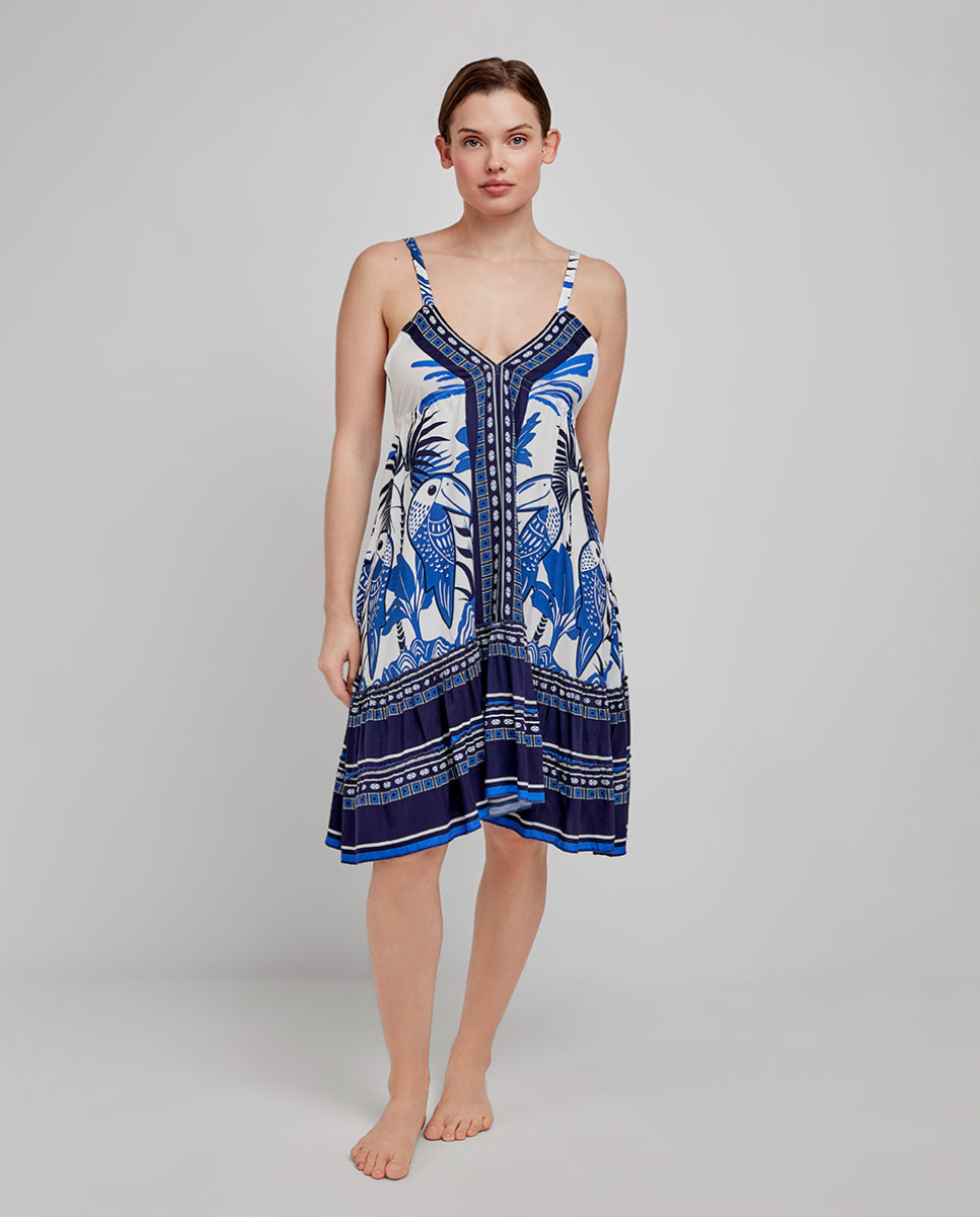 Vestido Curto MultiCor