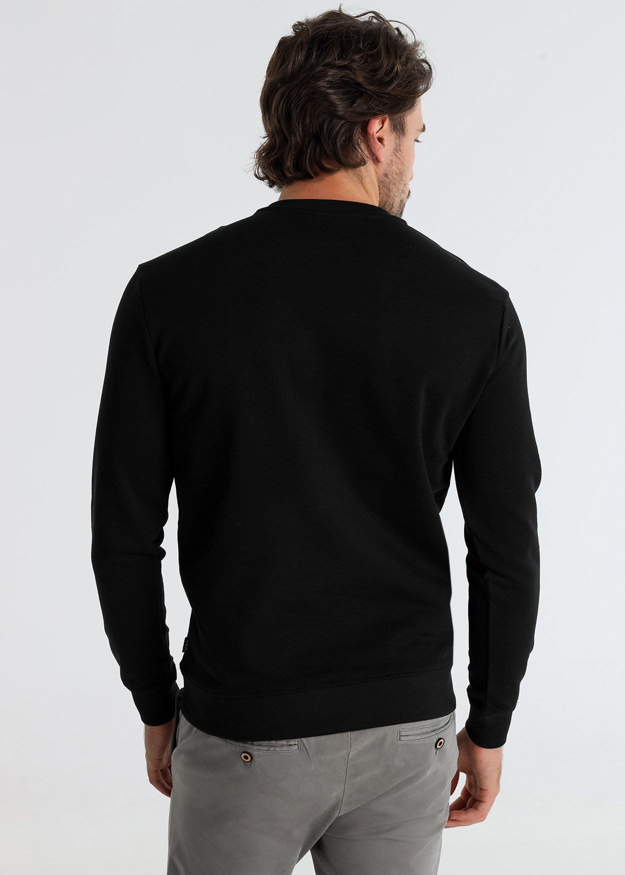 Sweatshirt Homem Preto