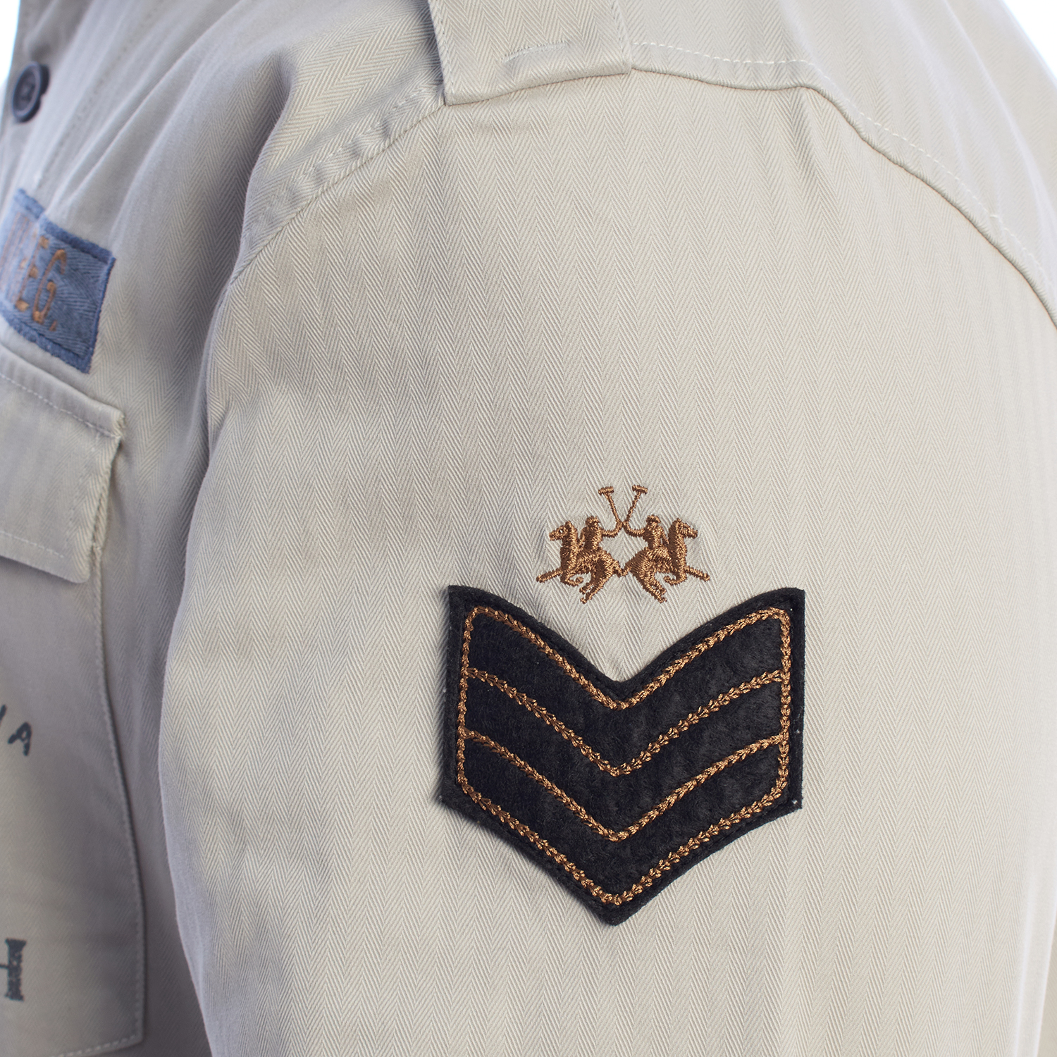 Camisa Homem Regular Fit Bege