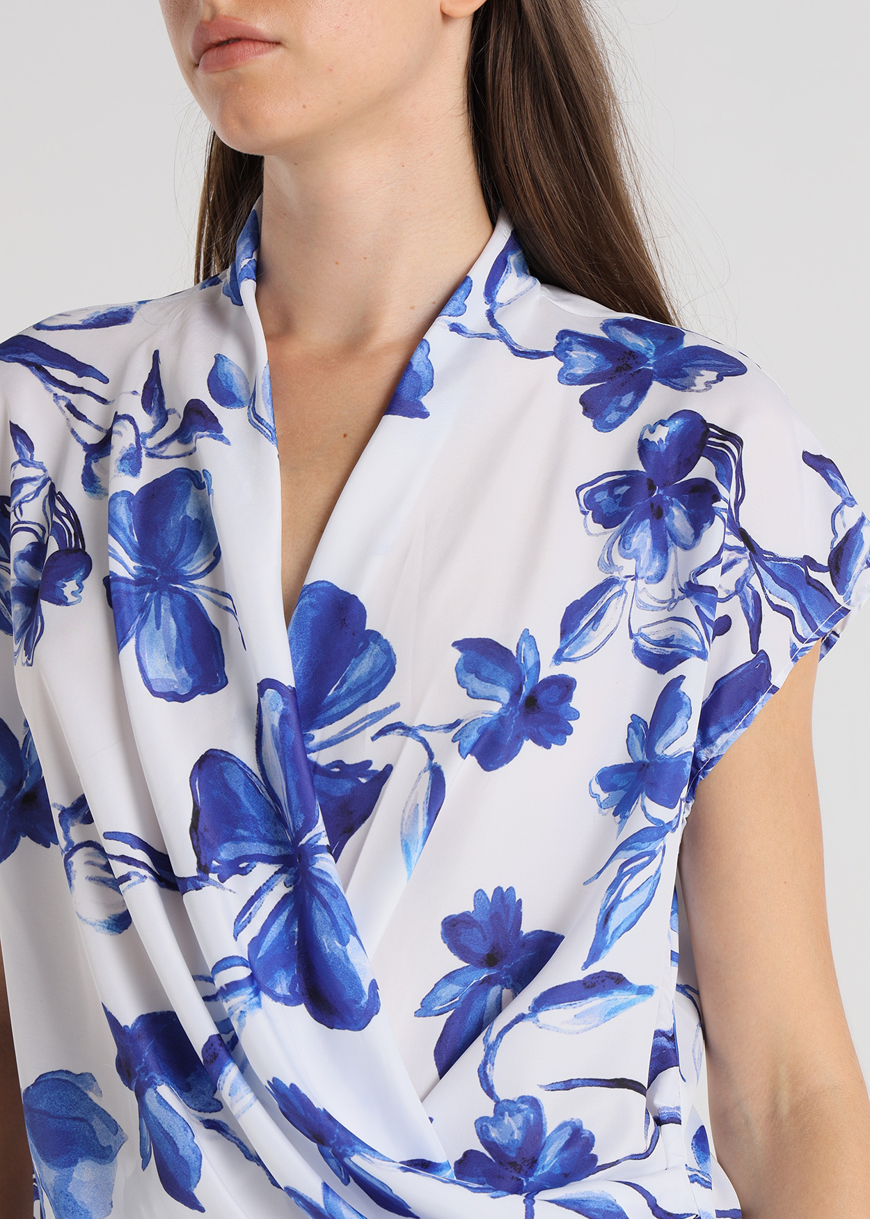 Blusa Floral Senhora Multicolorido