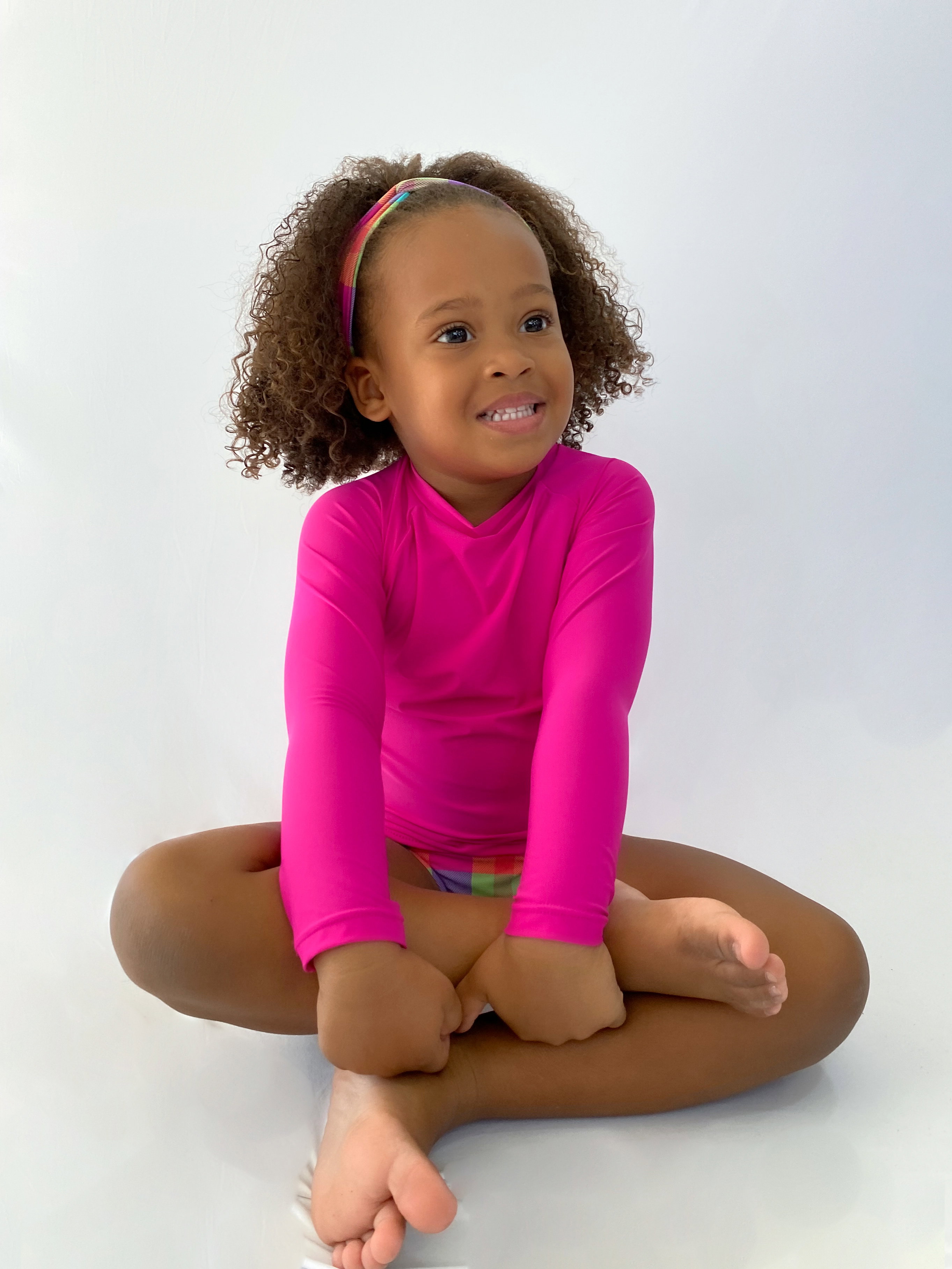 Longsleeve de Proteção Amaranto Kids Rosa