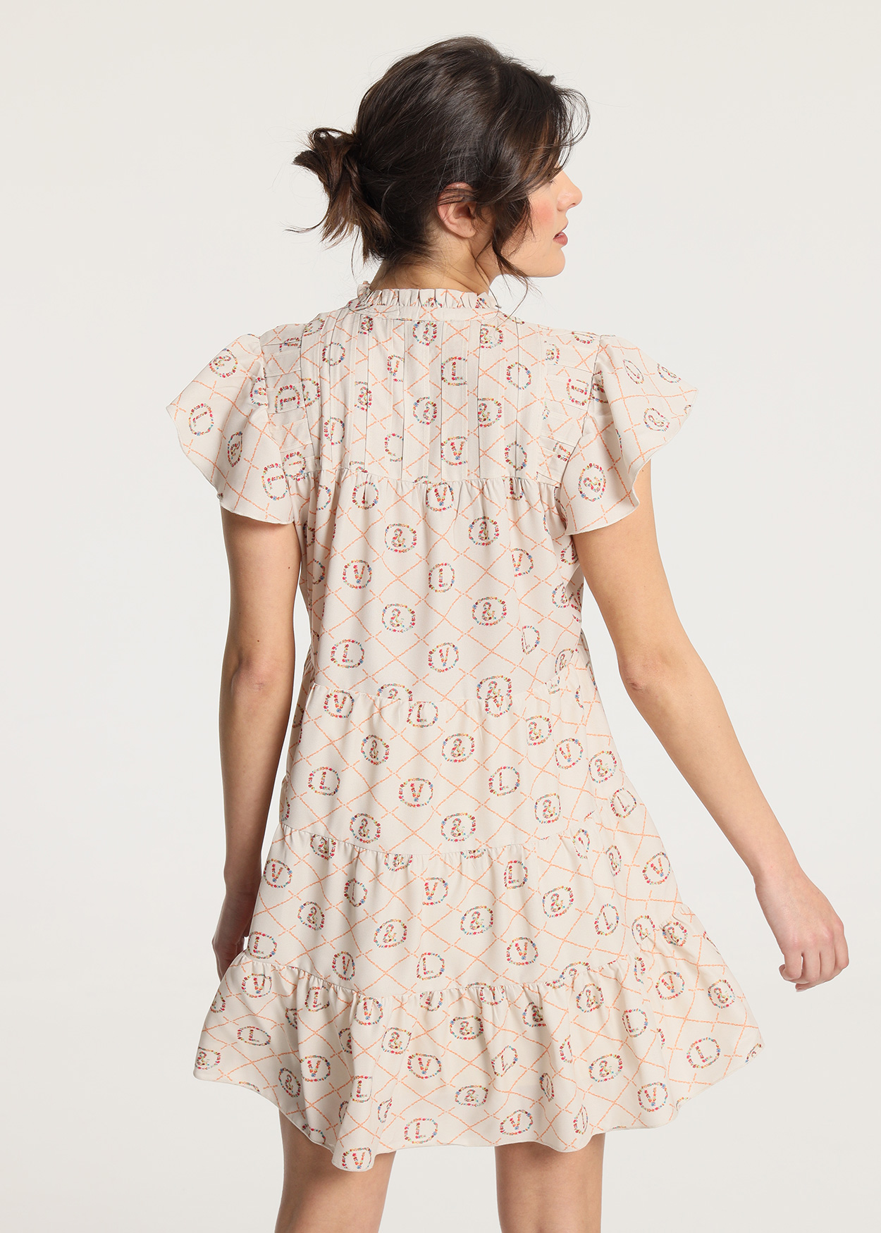 Vestido Baby Doll Senhora Multicolorido